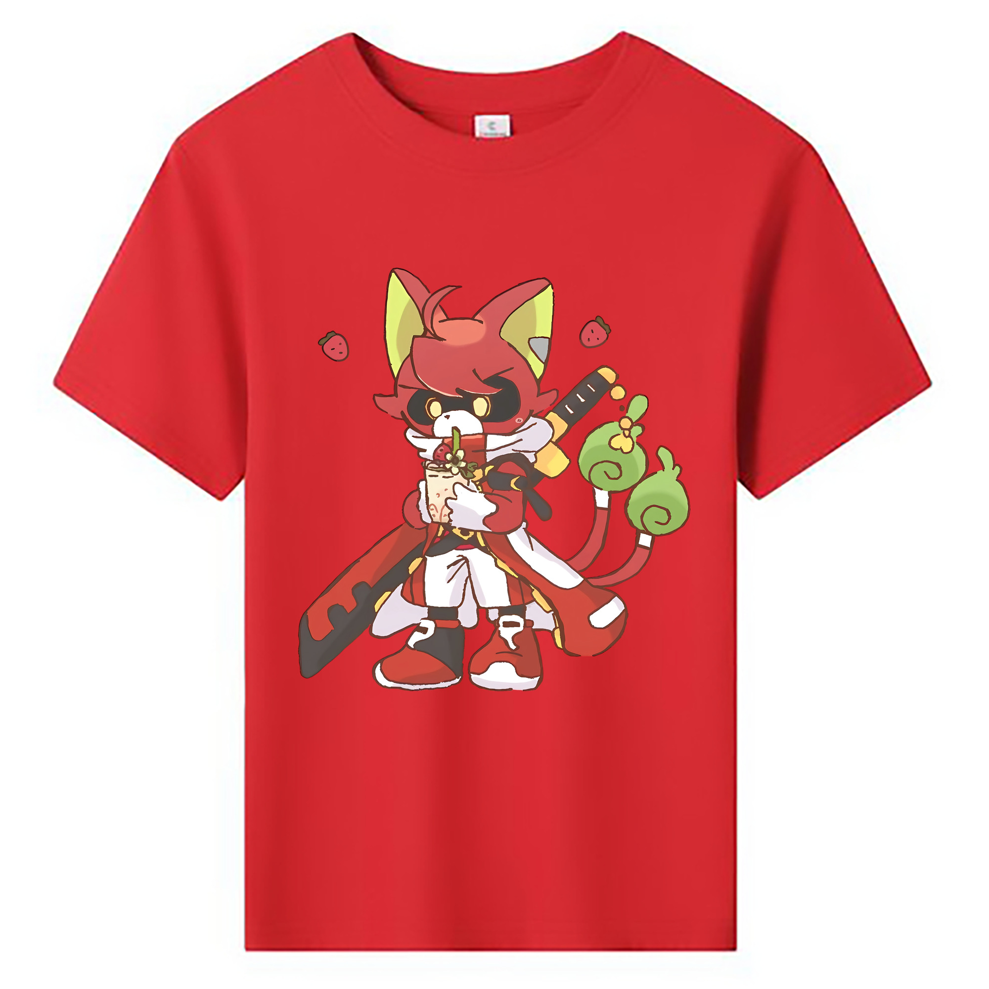 （画像用） 妖怪ウォッチ Yo-kai Watch 綿100％キッズTシャツ（フロントプリント）