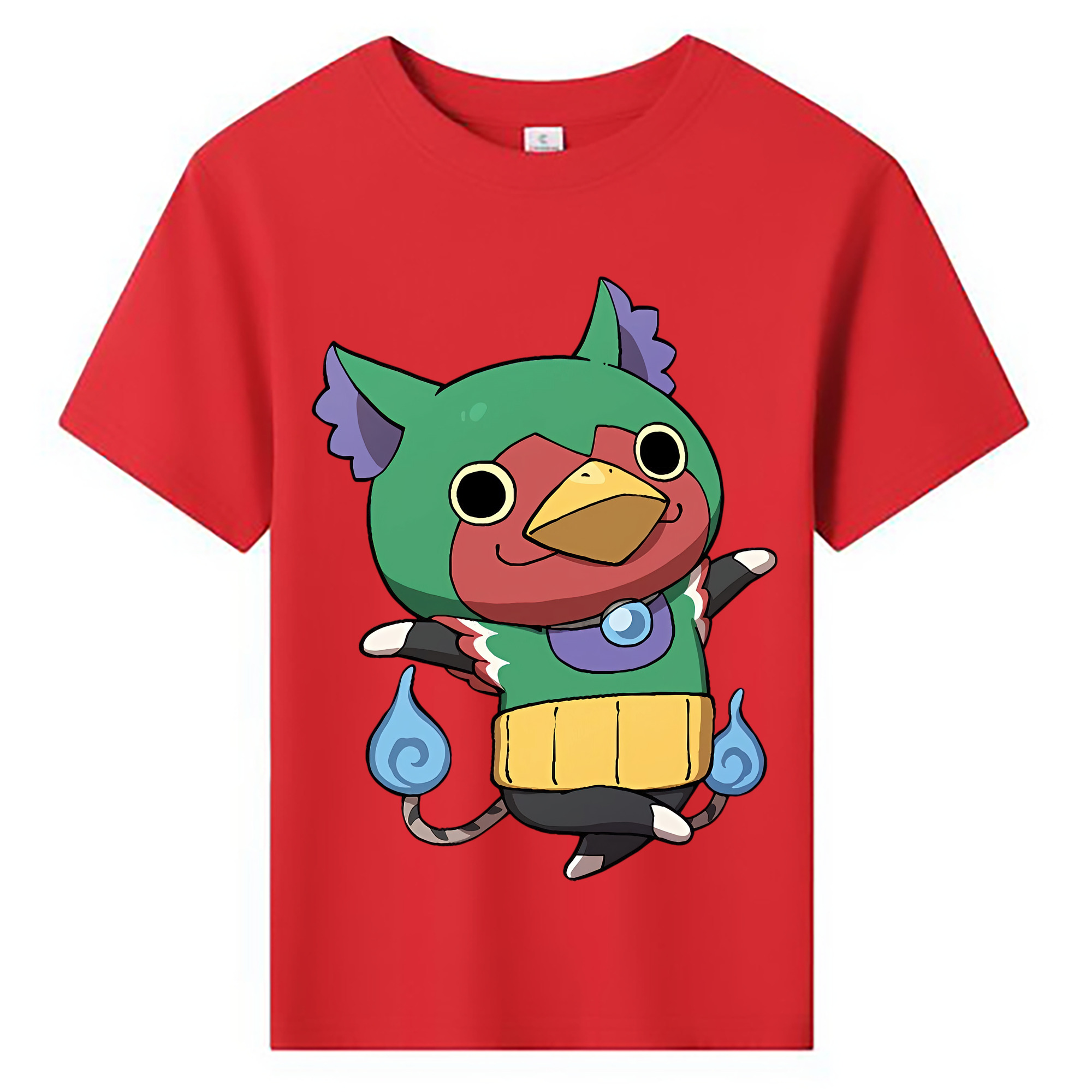 （画像用） 妖怪ウォッチ Yo-kai Watch 綿100％キッズTシャツ（フロントプリント）