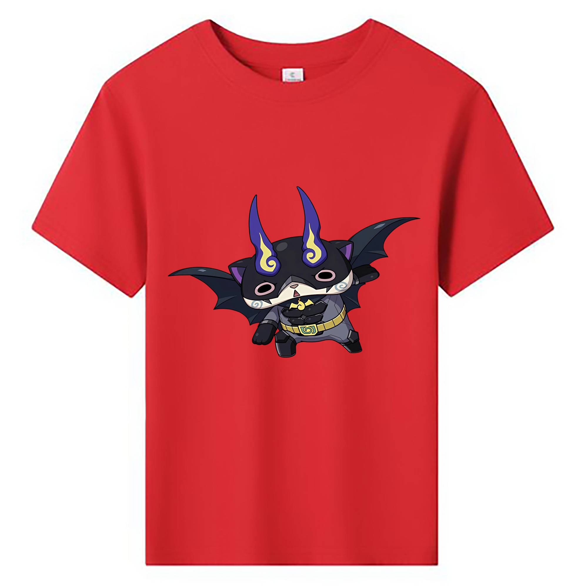 （画像用） 妖怪ウォッチ Yo-kai Watch 綿100％キッズTシャツ（フロントプリント）