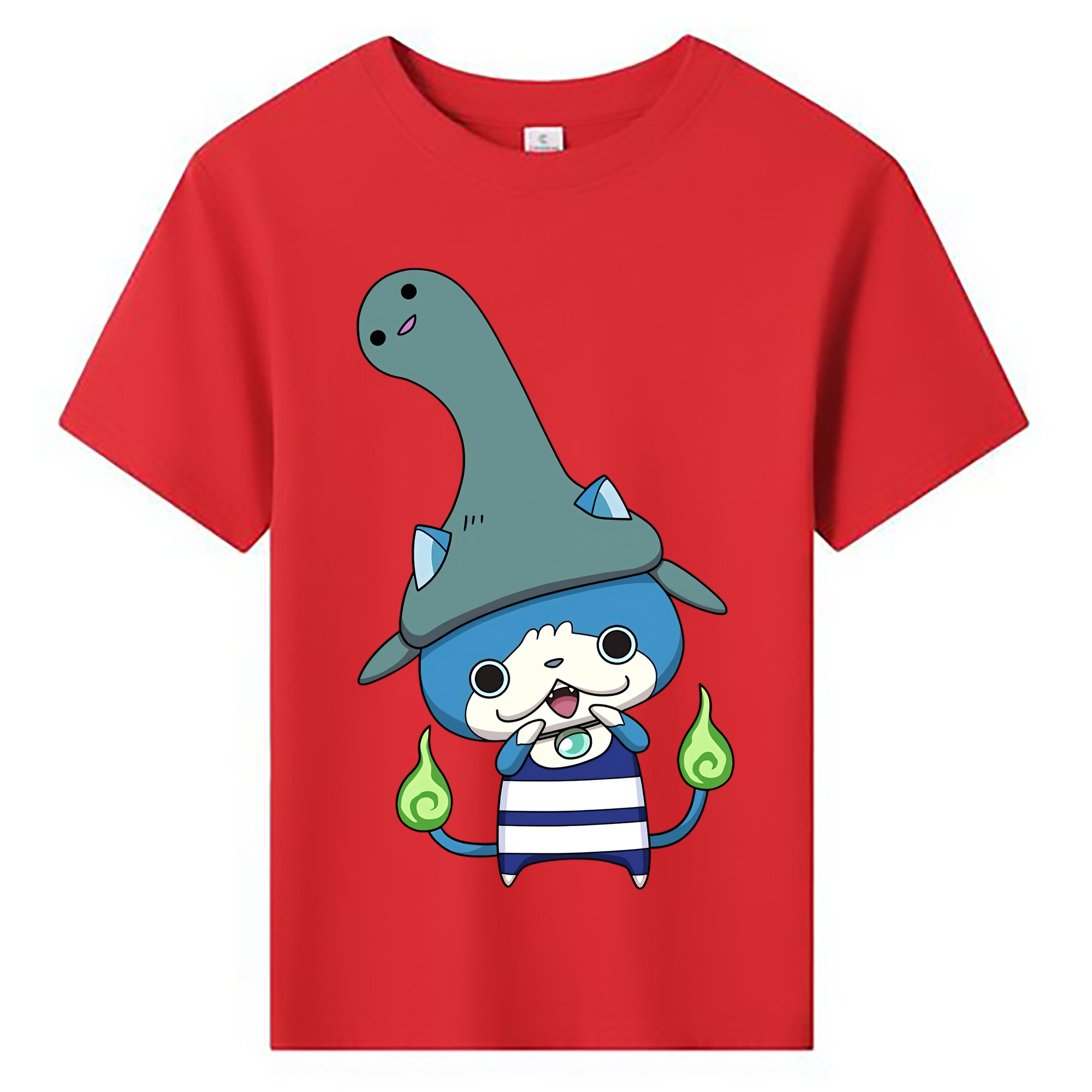 （画像用） 妖怪ウォッチ Yo-kai Watch 綿100％キッズTシャツ（フロントプリント）