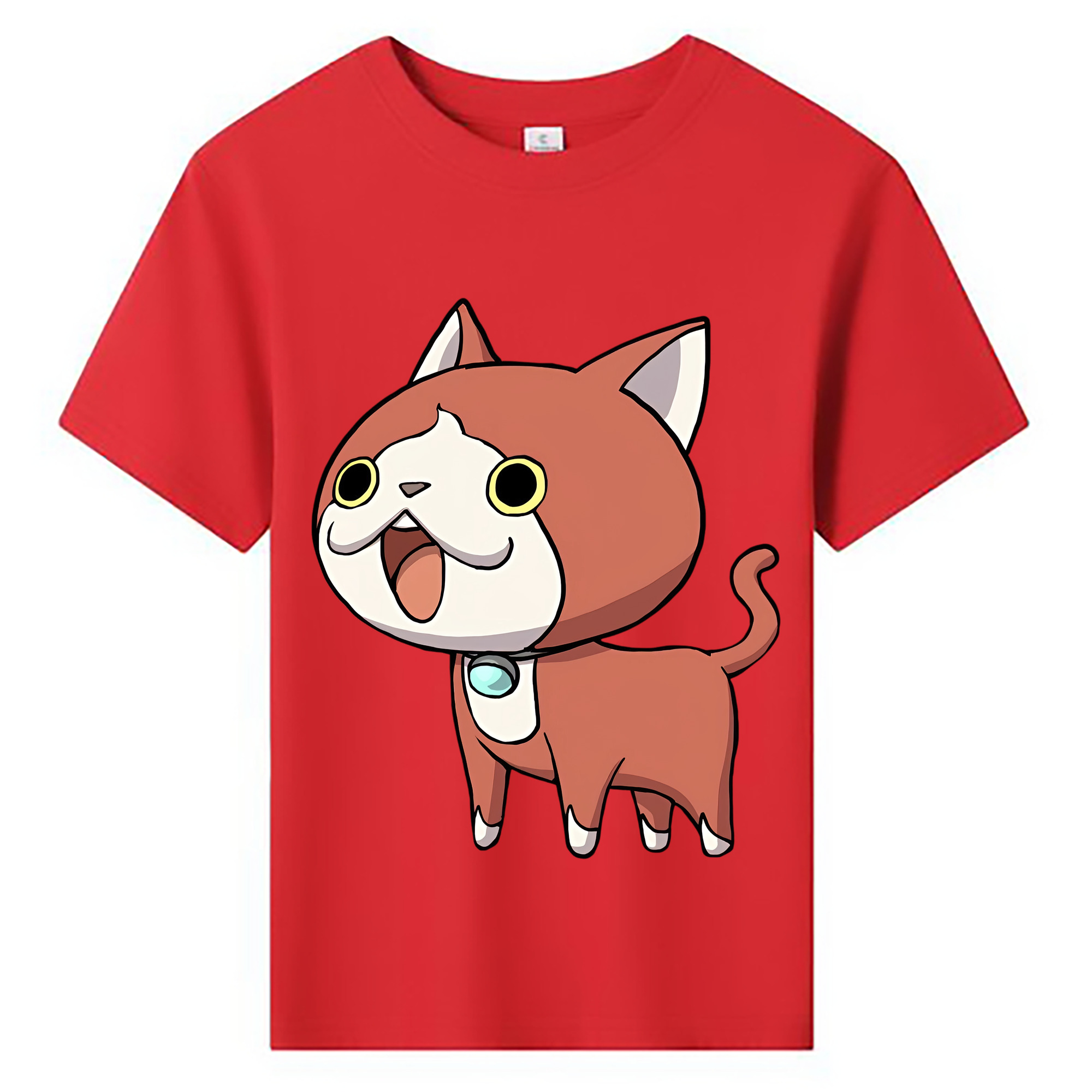 （画像用） 妖怪ウォッチ Yo-kai Watch 綿100％キッズTシャツ（フロントプリント）