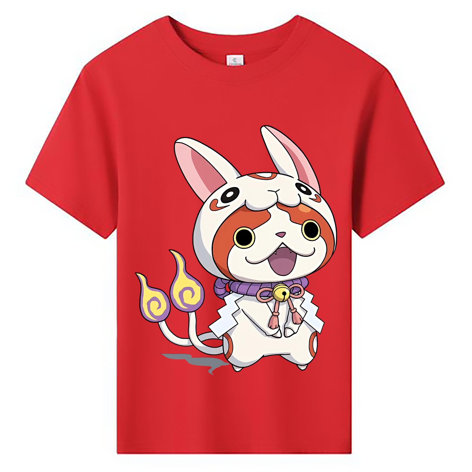 （画像用） 妖怪ウォッチ Yo-kai Watch 綿100％キッズTシャツ（フロントプリント）