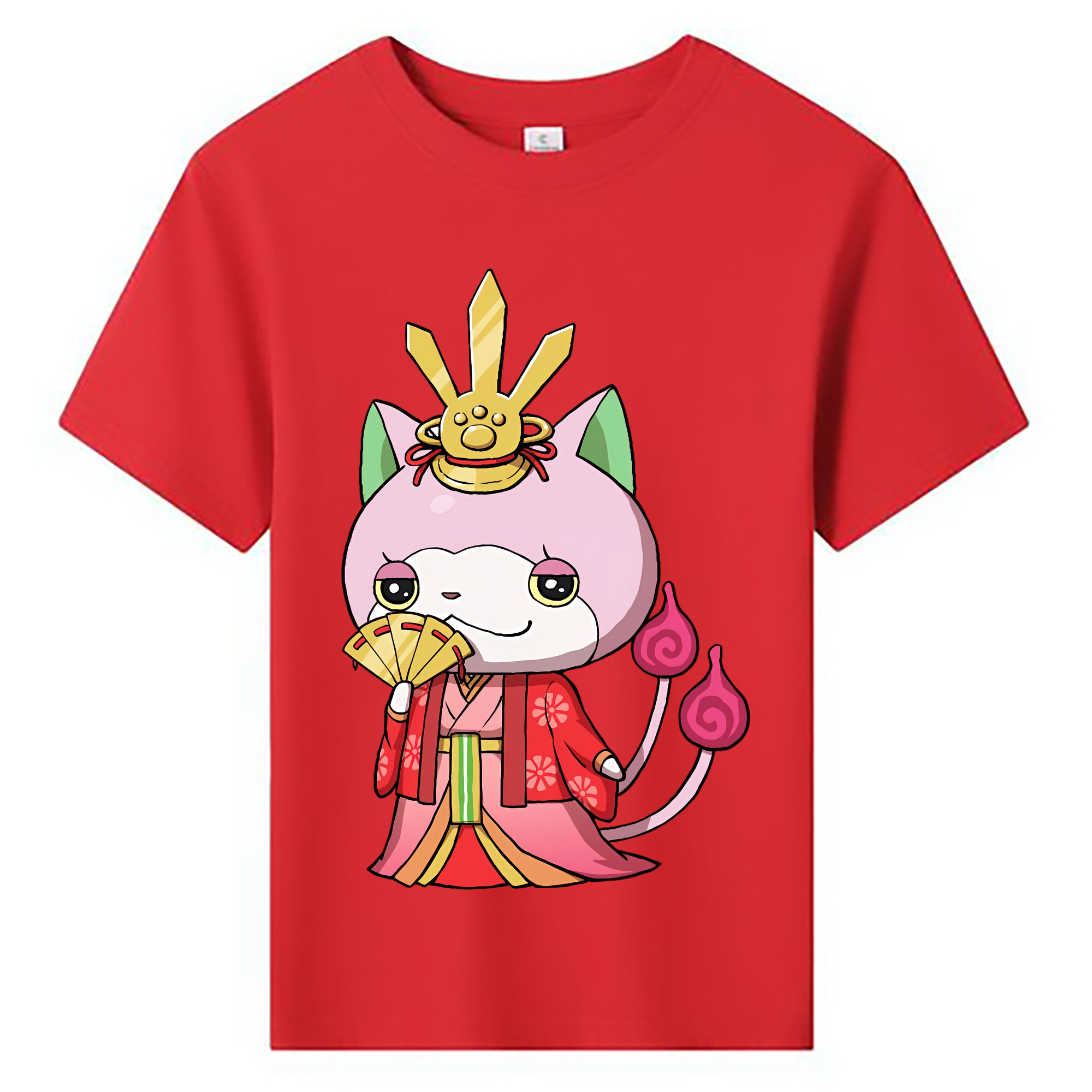 （画像用） 妖怪ウォッチ Yo-kai Watch 綿100％キッズTシャツ（フロントプリント）