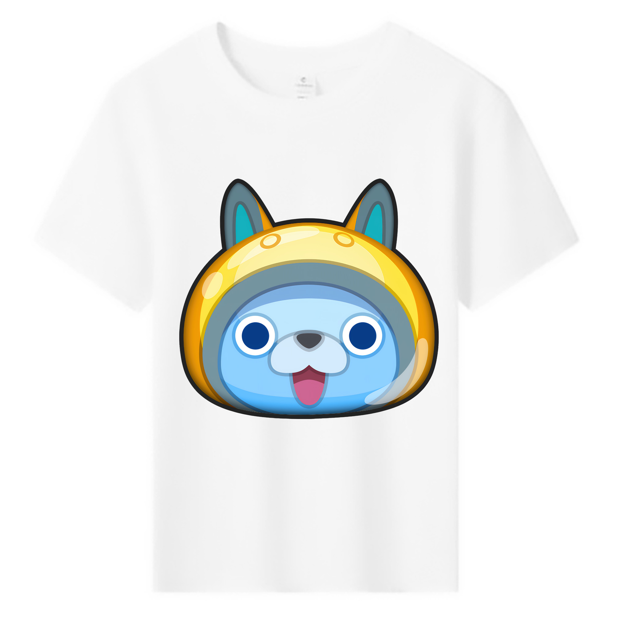 （画像用） 妖怪ウォッチ Yo-kai Watch 綿100％キッズTシャツ（フロントプリント）