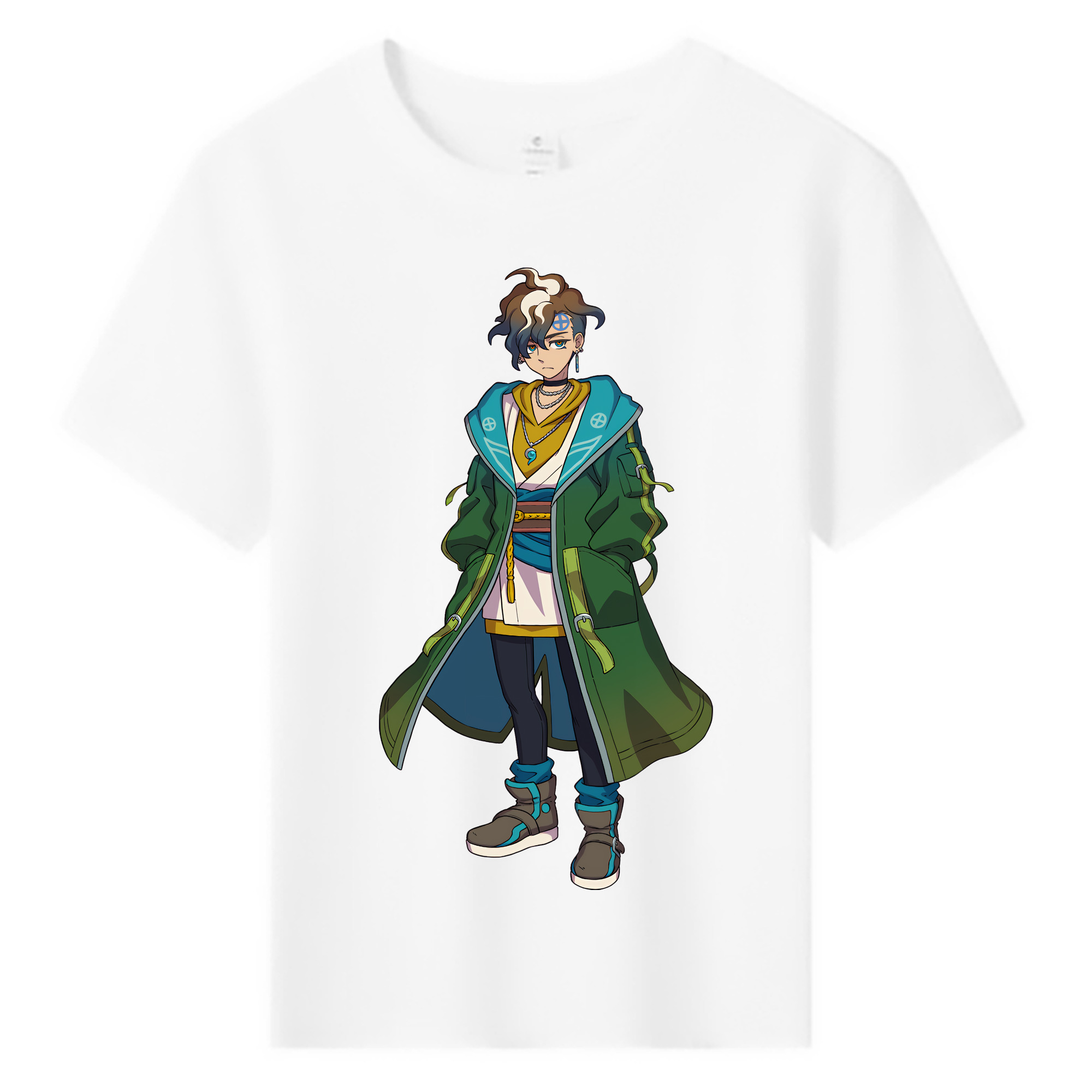 （画像用） 妖怪ウォッチ Yo-kai Watch 綿100％キッズTシャツ（フロントプリント）