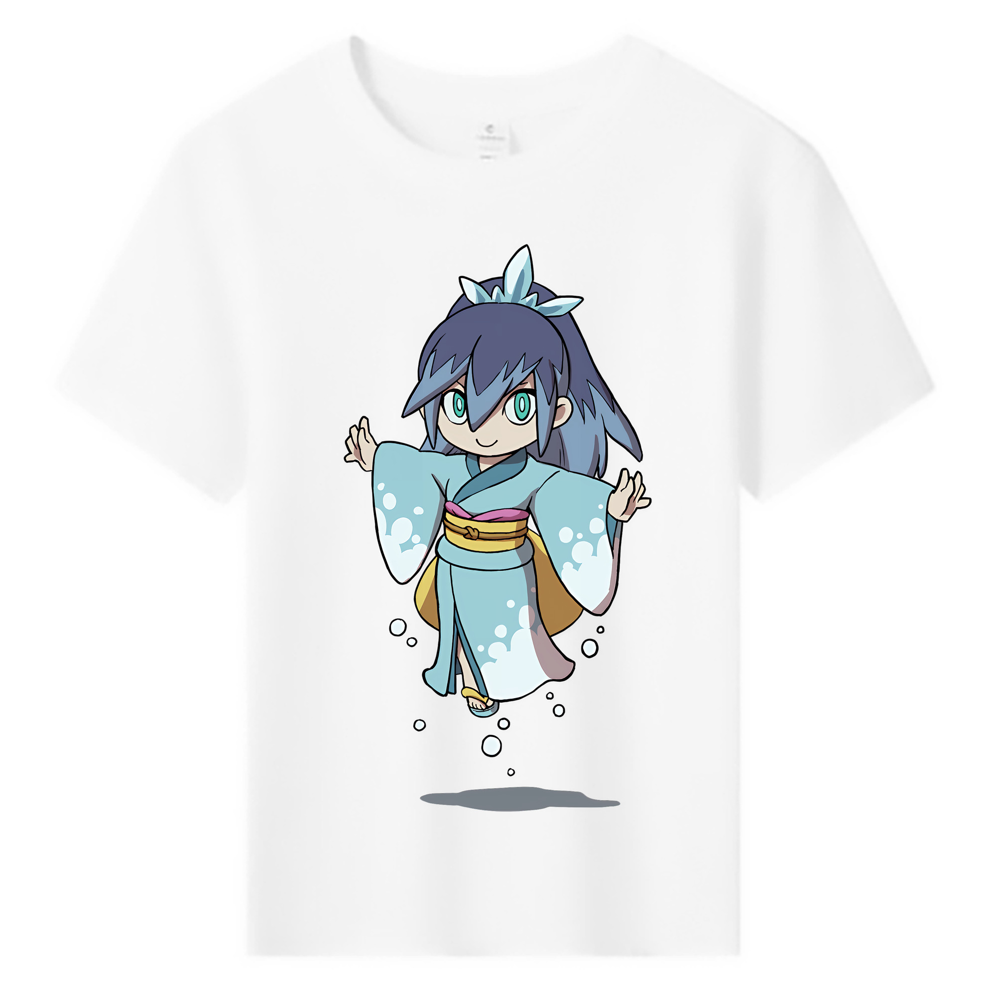 （画像用） 妖怪ウォッチ Yo-kai Watch 綿100％キッズTシャツ（フロントプリント）