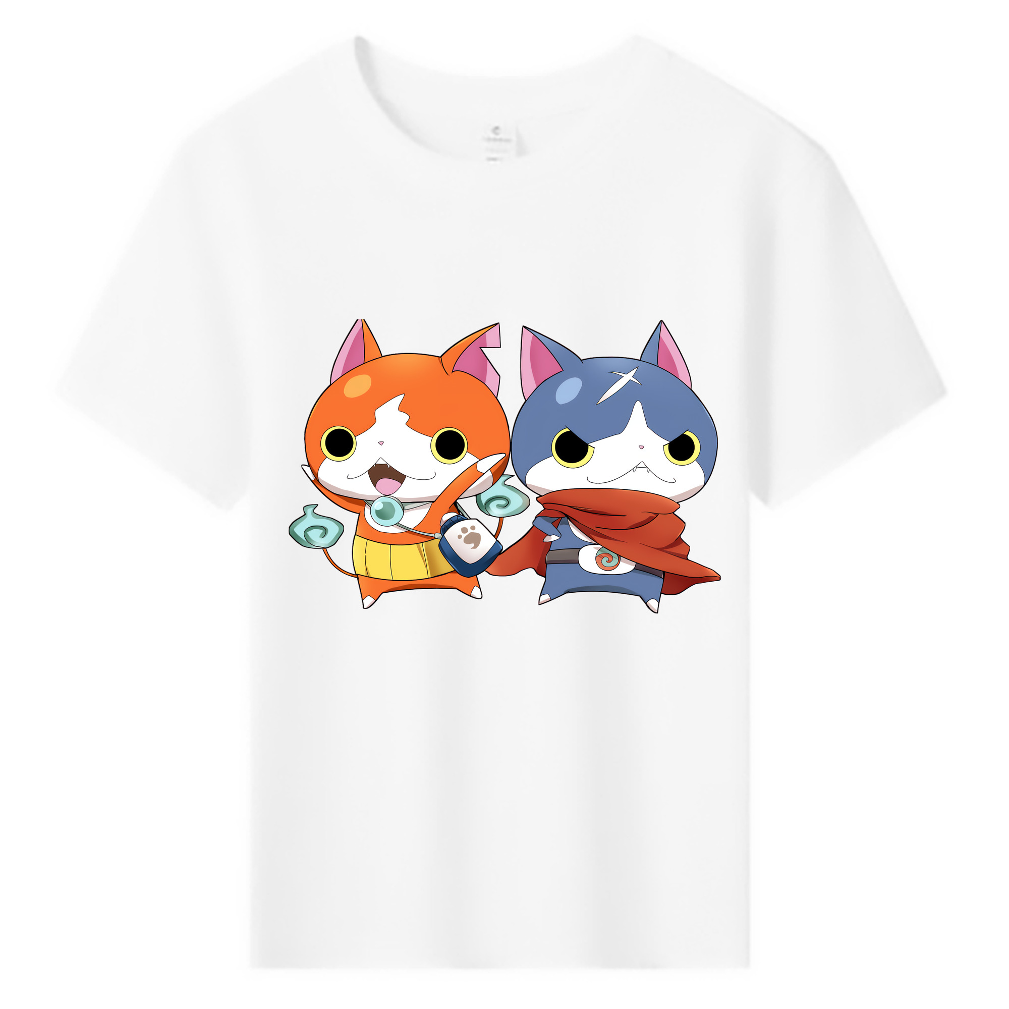 （画像用） 妖怪ウォッチ Yo-kai Watch 綿100％キッズTシャツ（フロントプリント）