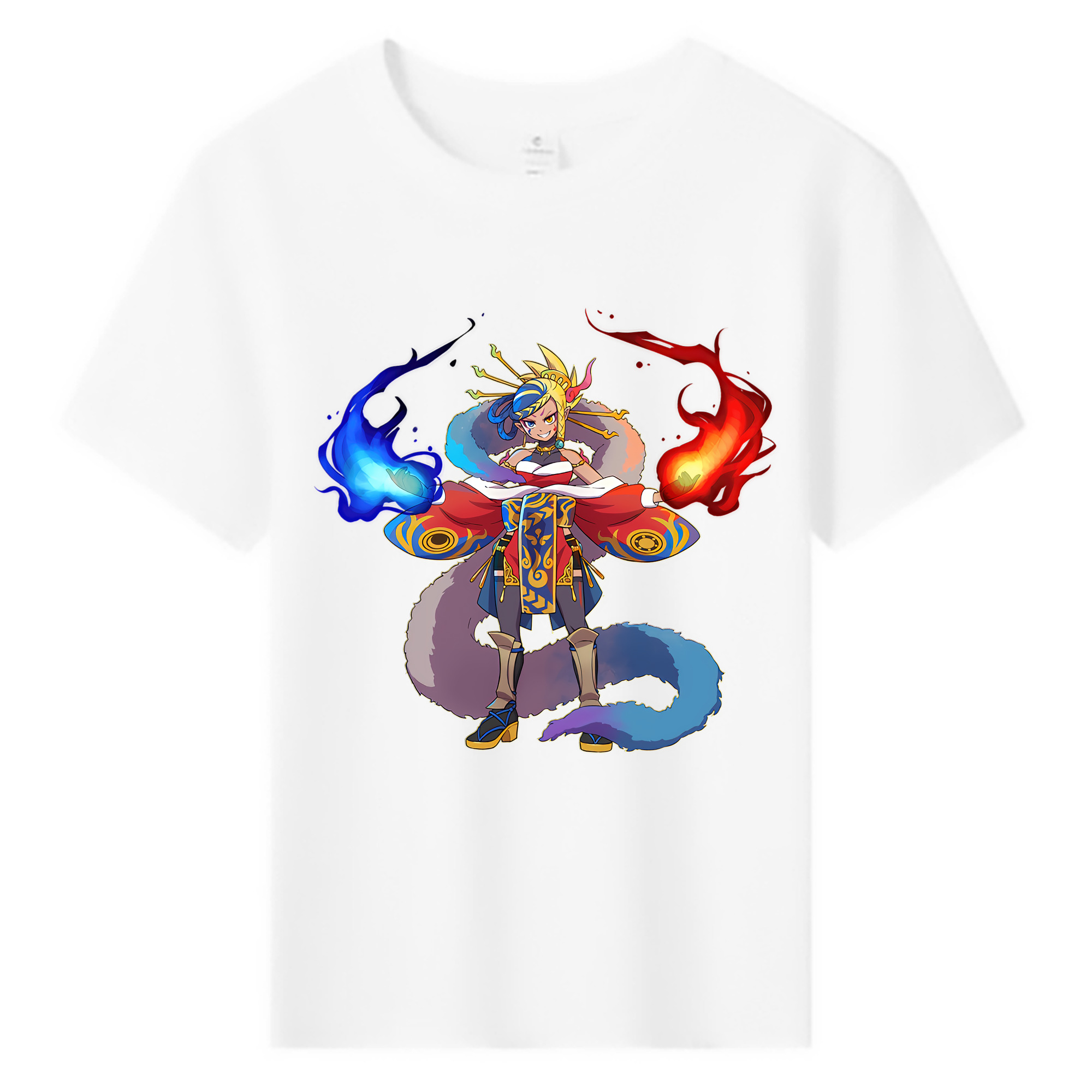 （画像用） 妖怪ウォッチ Yo-kai Watch 綿100％キッズTシャツ（フロントプリント）