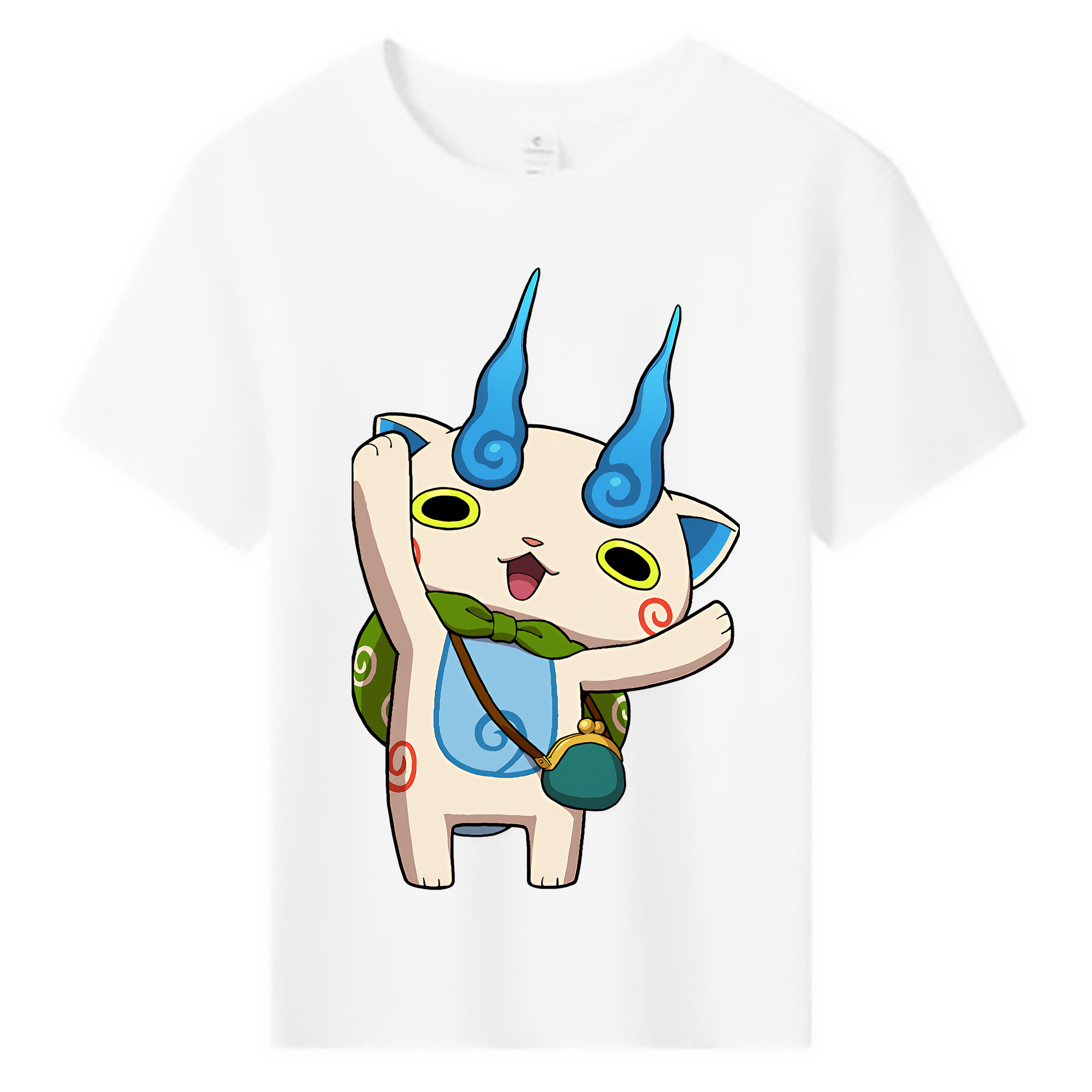 （画像用） 妖怪ウォッチ Yo-kai Watch 綿100％キッズTシャツ（フロントプリント）