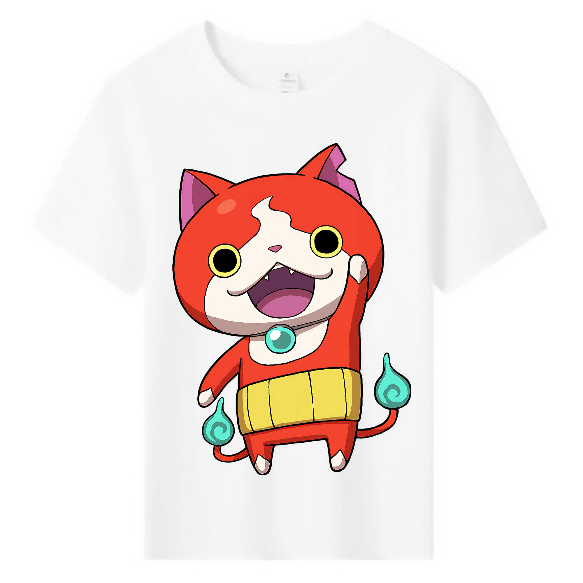（画像用） 妖怪ウォッチ Yo-kai Watch 綿100％キッズTシャツ（フロントプリント）
