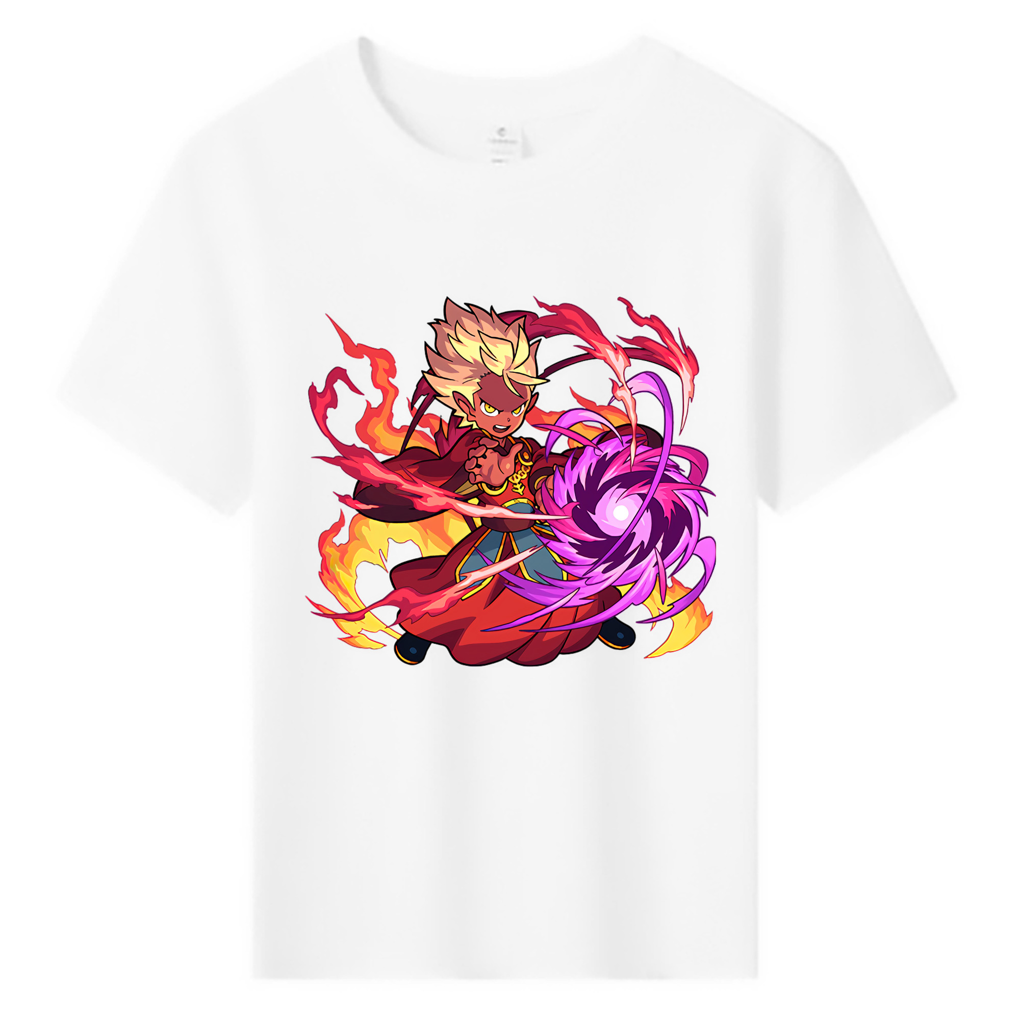 （画像用） 妖怪ウォッチ Yo-kai Watch 綿100％キッズTシャツ（フロントプリント）
