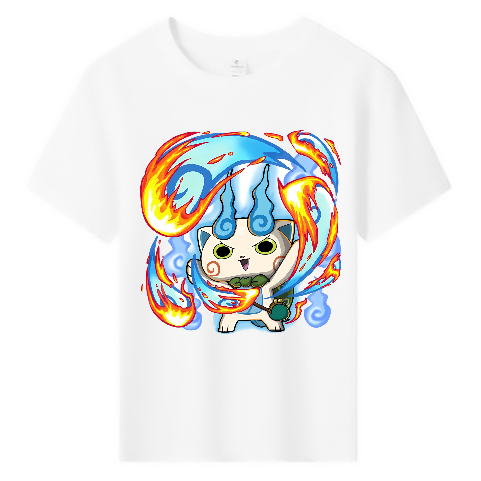 （画像用） 妖怪ウォッチ Yo-kai Watch 綿100％キッズTシャツ（フロントプリント）