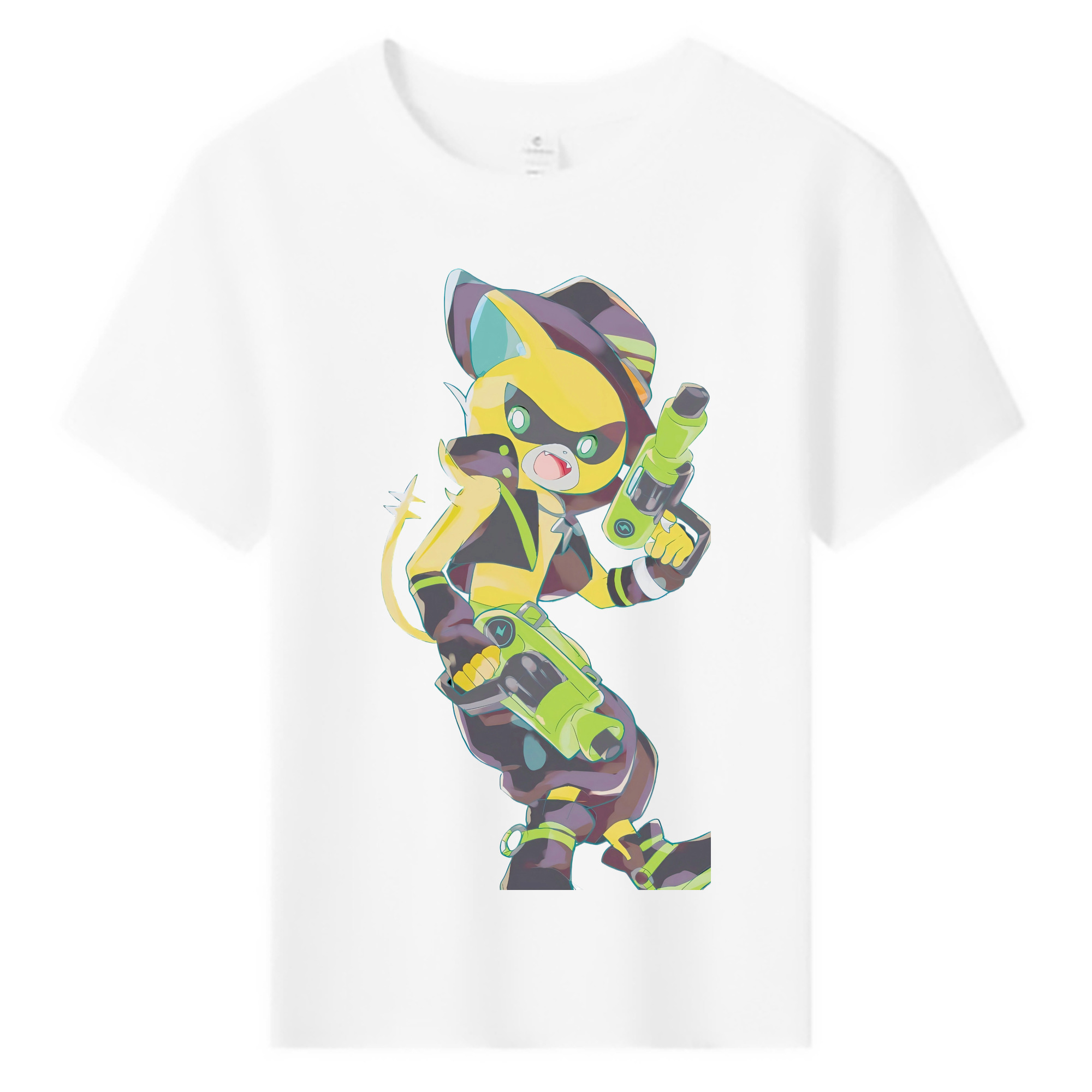 （画像用） 妖怪ウォッチ Yo-kai Watch 綿100％キッズTシャツ（フロントプリント）