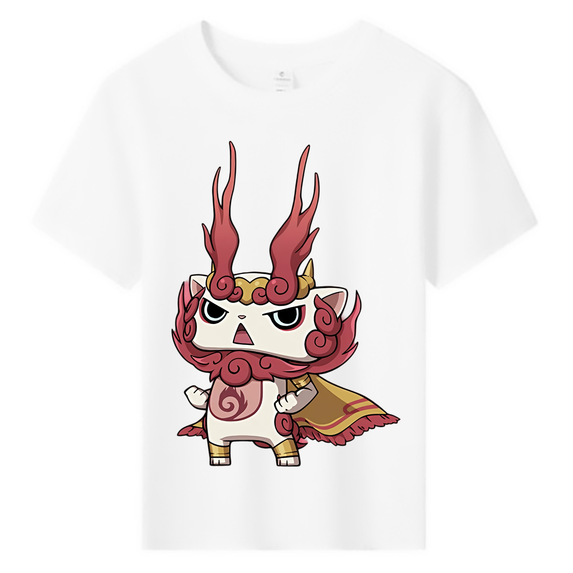 （画像用） 妖怪ウォッチ Yo-kai Watch 綿100％キッズTシャツ（フロントプリント）