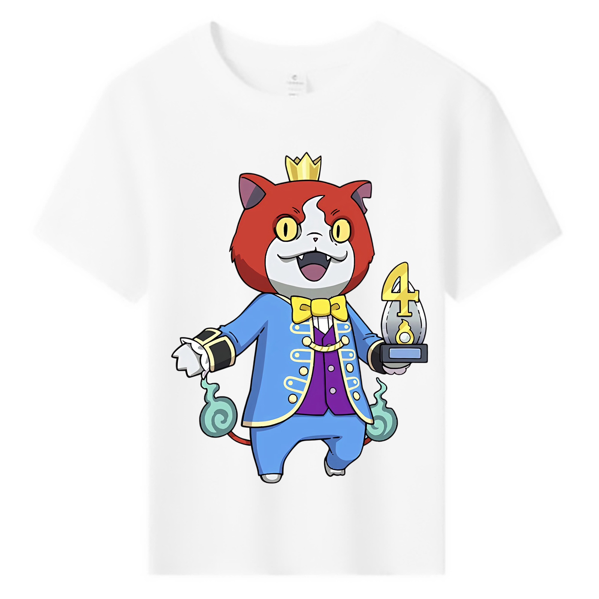 （画像用） 妖怪ウォッチ Yo-kai Watch 綿100％キッズTシャツ（フロントプリント）