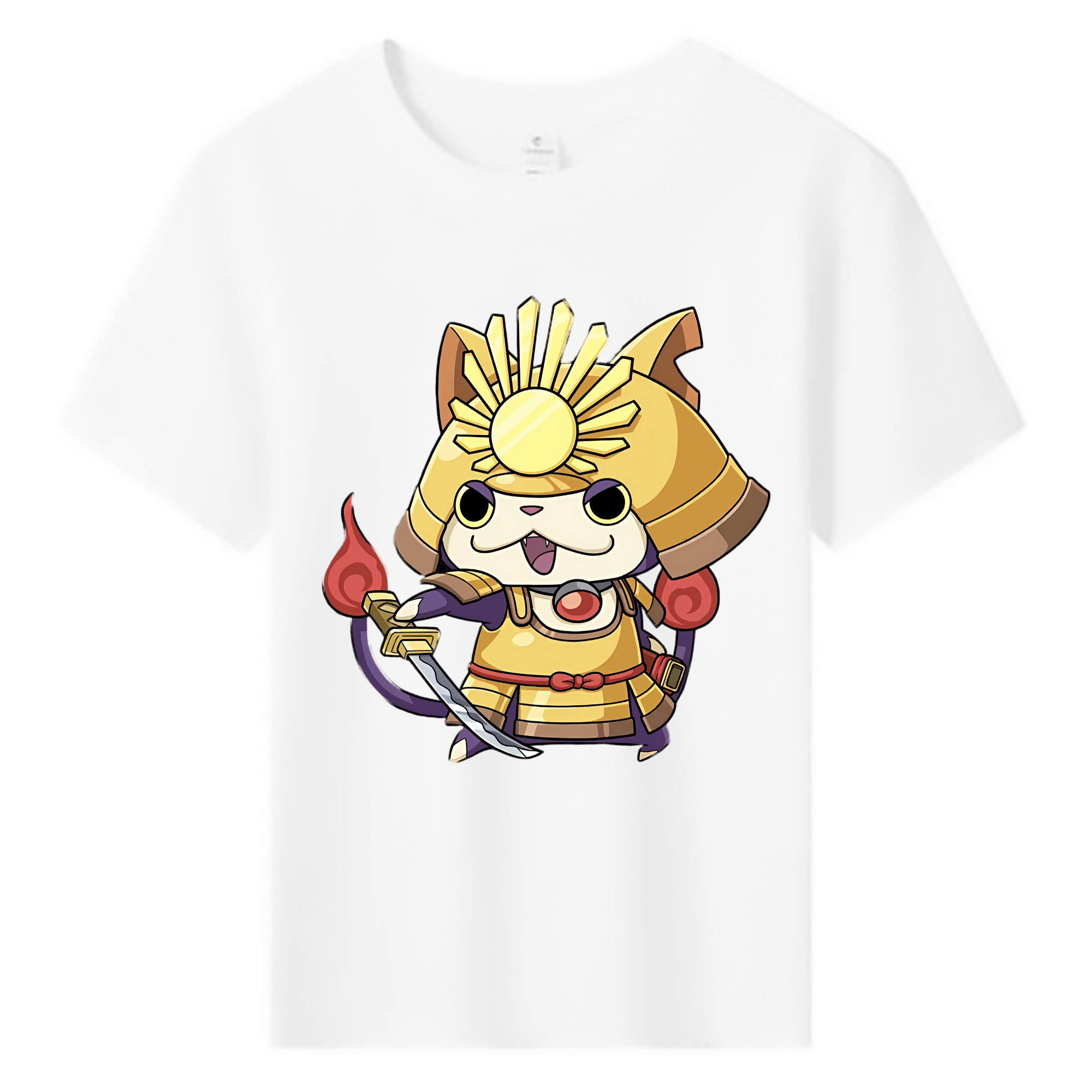 （画像用） 妖怪ウォッチ Yo-kai Watch 綿100％キッズTシャツ（フロントプリント）
