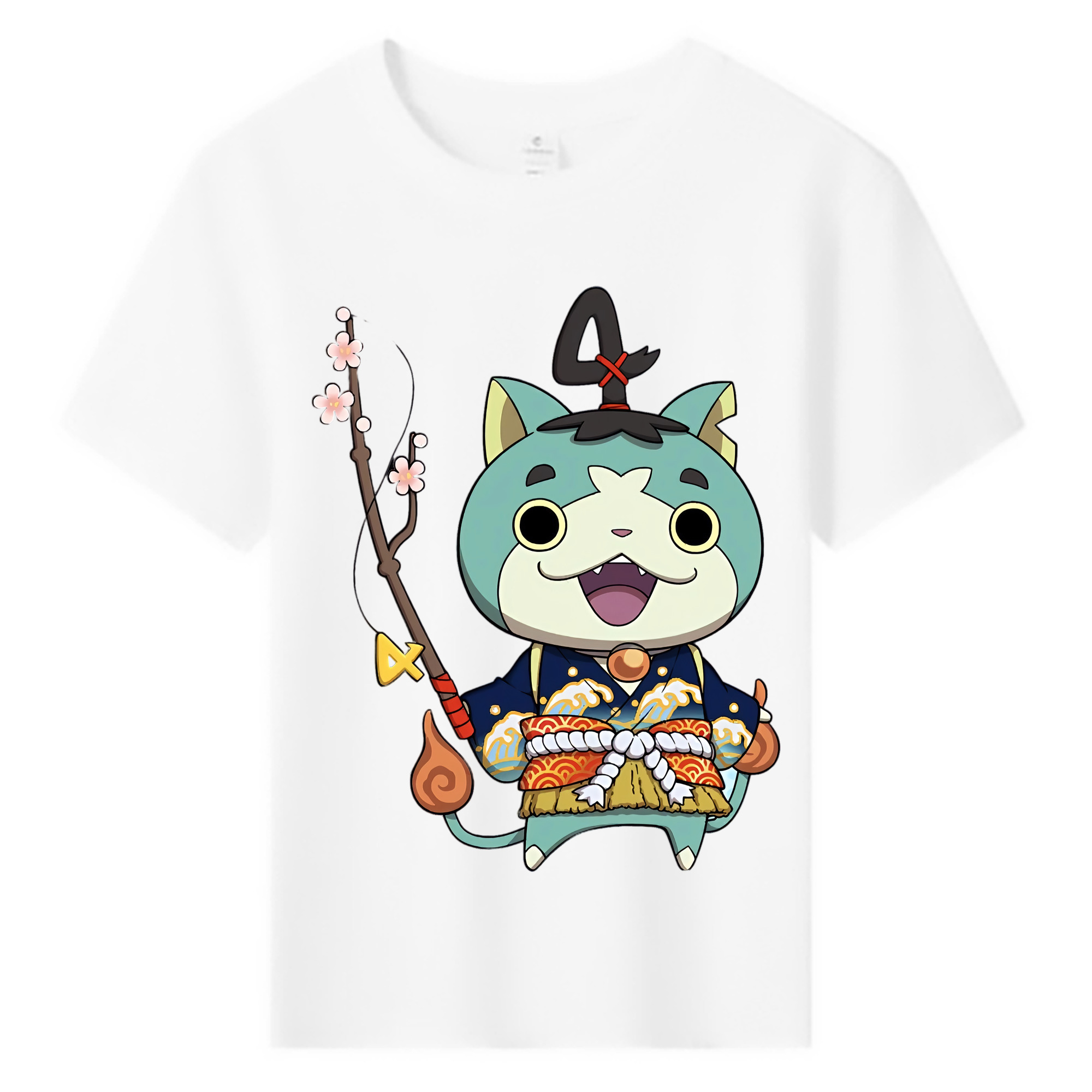 （画像用） 妖怪ウォッチ Yo-kai Watch 綿100％キッズTシャツ（フロントプリント）