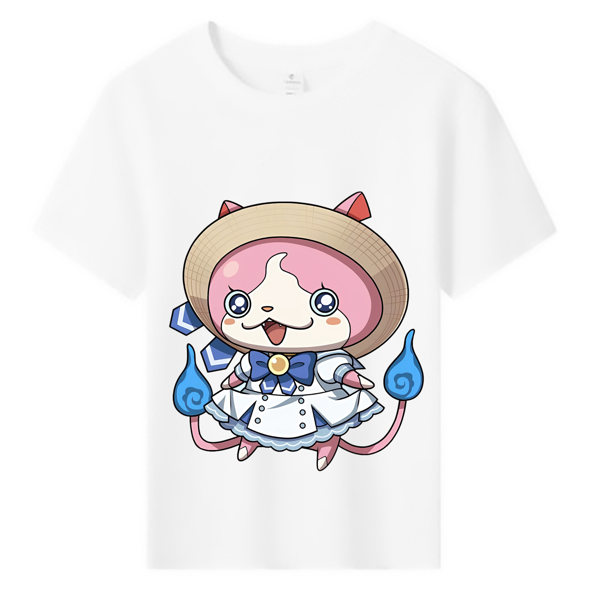 （画像用） 妖怪ウォッチ Yo-kai Watch 綿100％キッズTシャツ（フロントプリント）