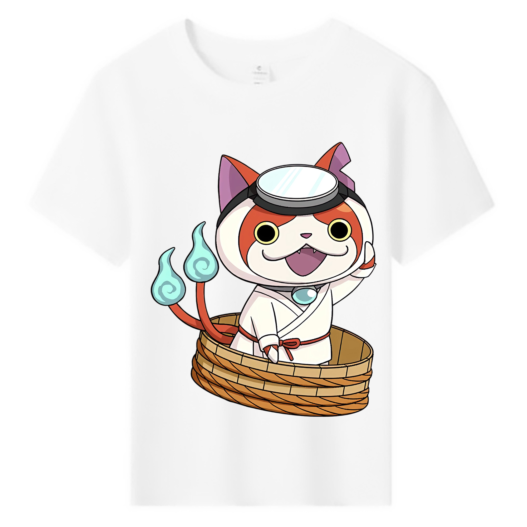 （画像用） 妖怪ウォッチ Yo-kai Watch 綿100％キッズTシャツ（フロントプリント）