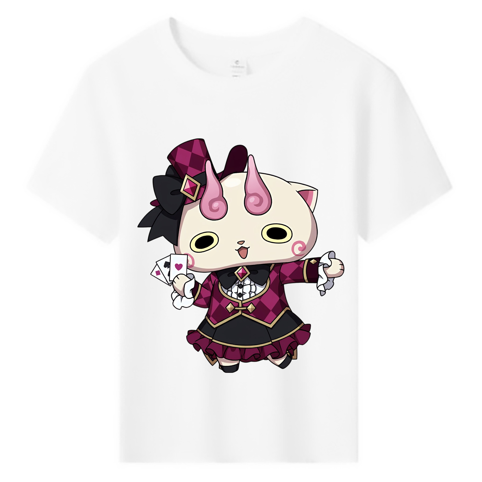 （画像用） 妖怪ウォッチ Yo-kai Watch 綿100％キッズTシャツ（フロントプリント）