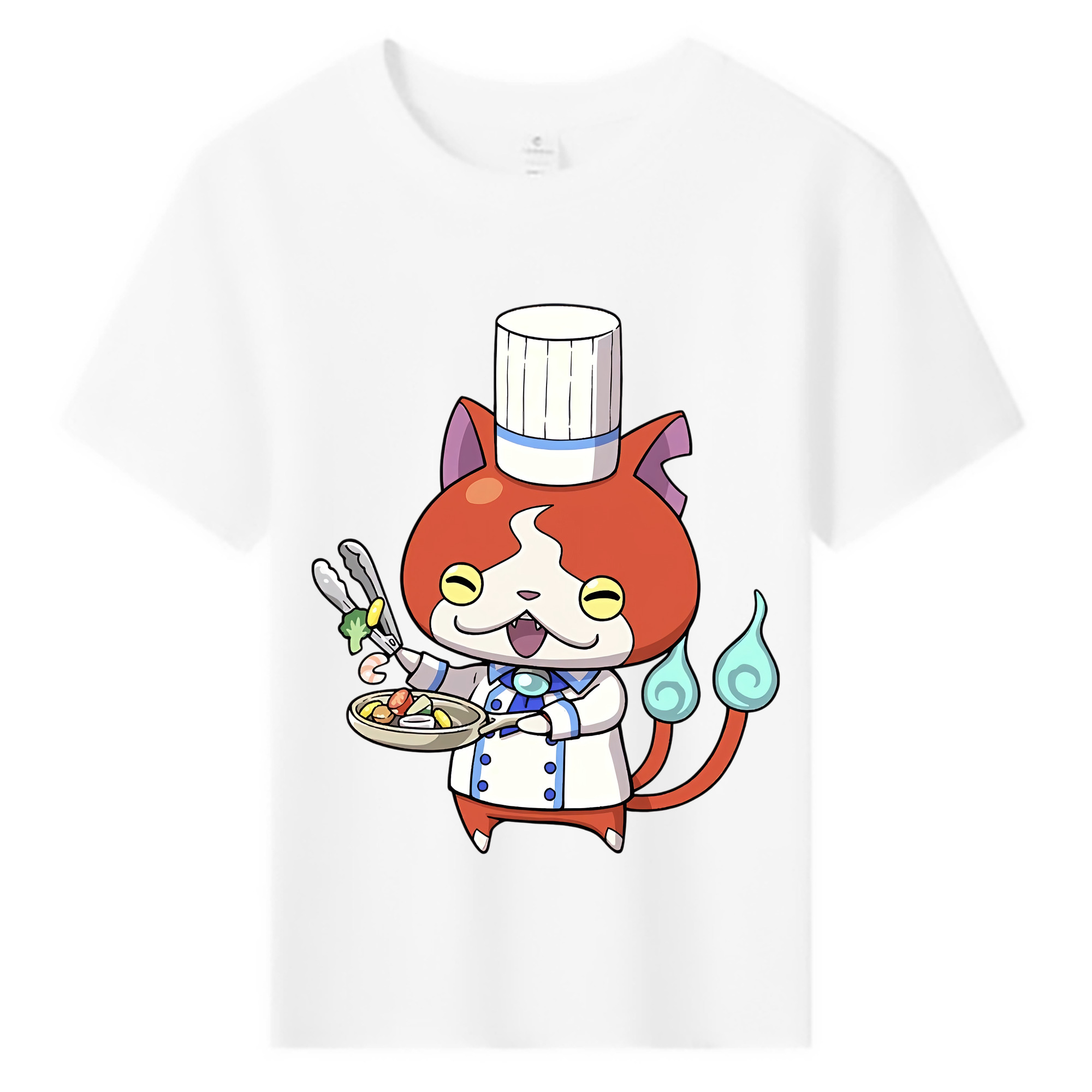 （画像用） 妖怪ウォッチ Yo-kai Watch 綿100％キッズTシャツ（フロントプリント）