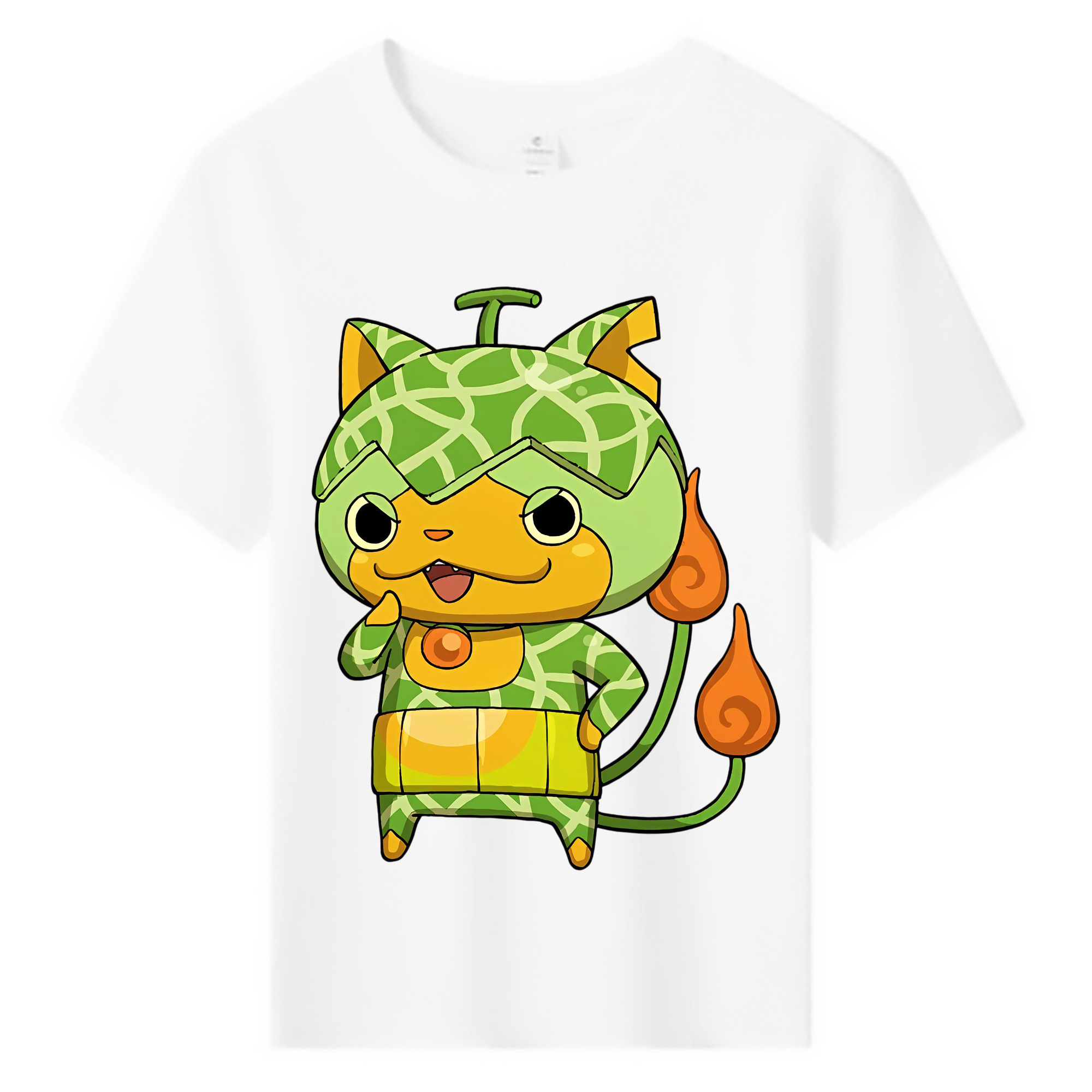 （画像用） 妖怪ウォッチ Yo-kai Watch 綿100％キッズTシャツ（フロントプリント）