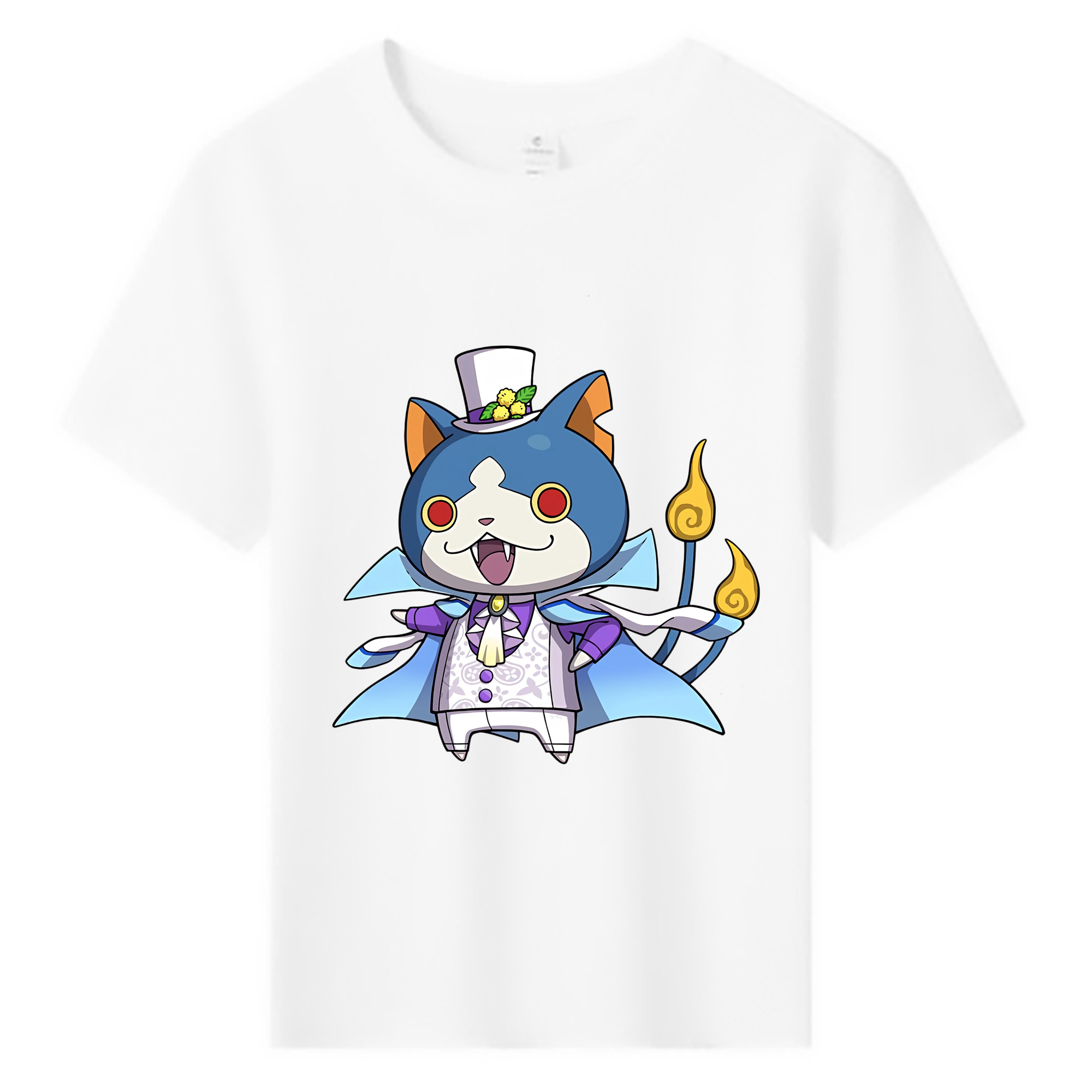 （画像用） 妖怪ウォッチ Yo-kai Watch 綿100％キッズTシャツ（フロントプリント）