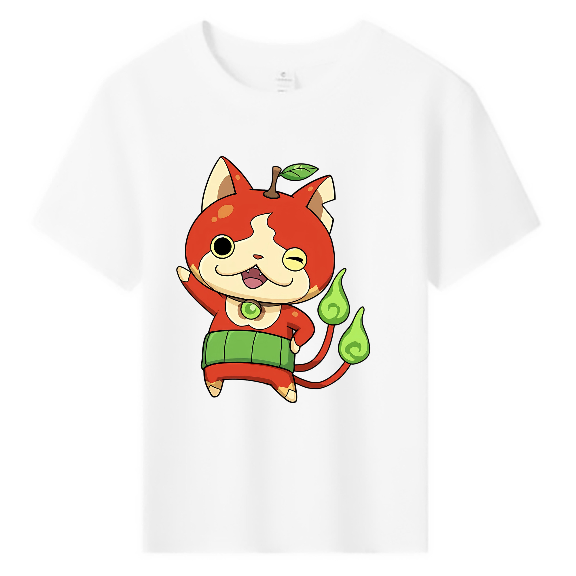 （画像用） 妖怪ウォッチ Yo-kai Watch 綿100％キッズTシャツ（フロントプリント）