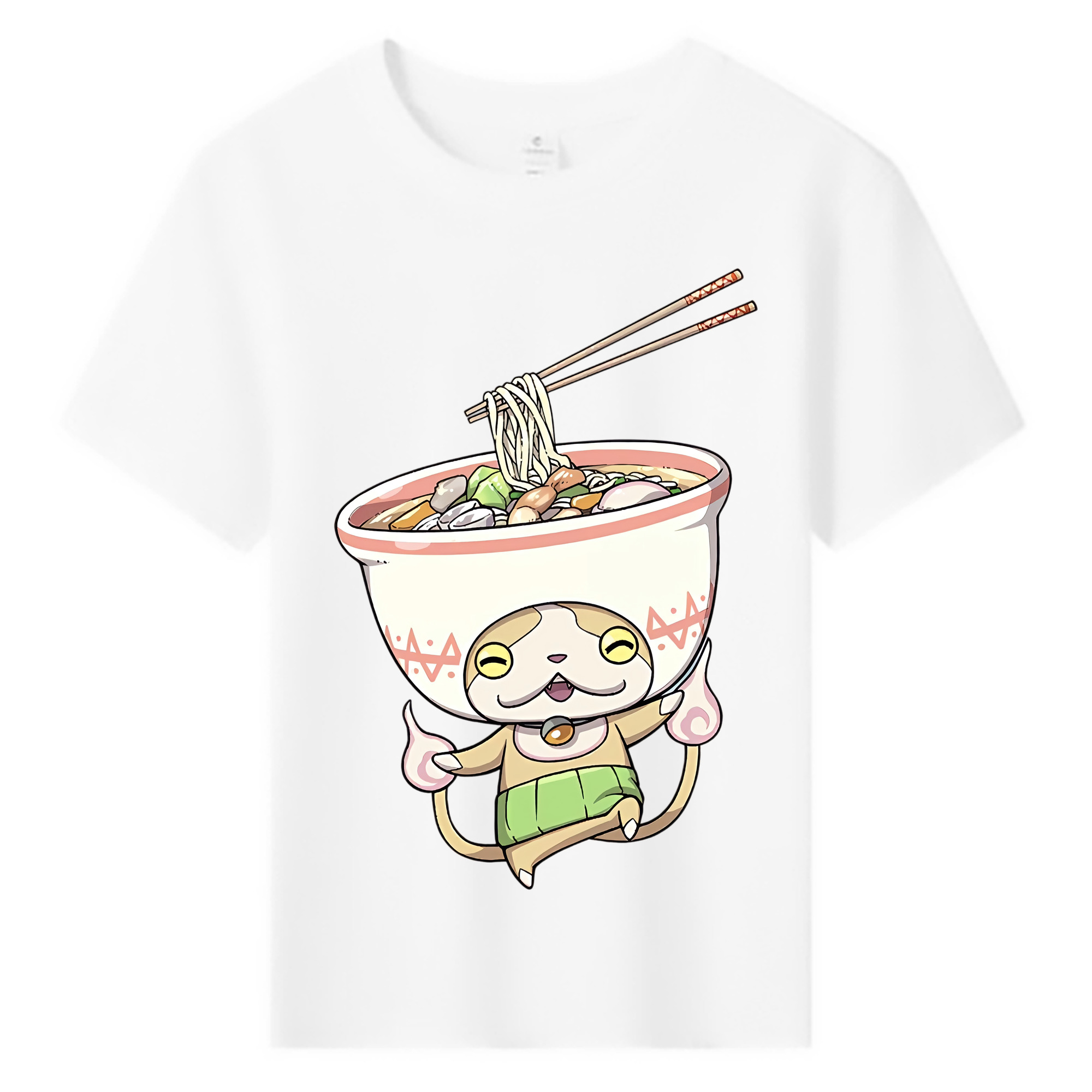 （画像用） 妖怪ウォッチ Yo-kai Watch 綿100％キッズTシャツ（フロントプリント）