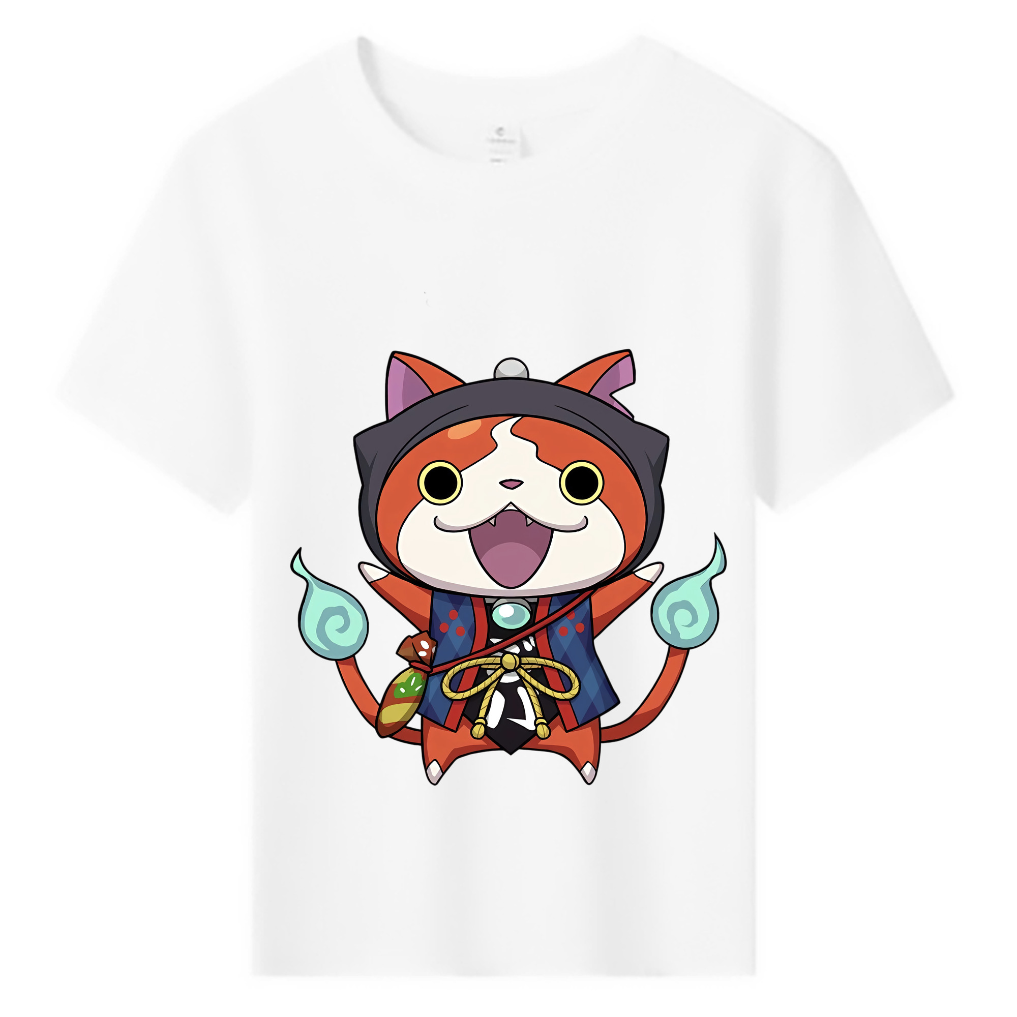 （画像用） 妖怪ウォッチ Yo-kai Watch 綿100％キッズTシャツ（フロントプリント）