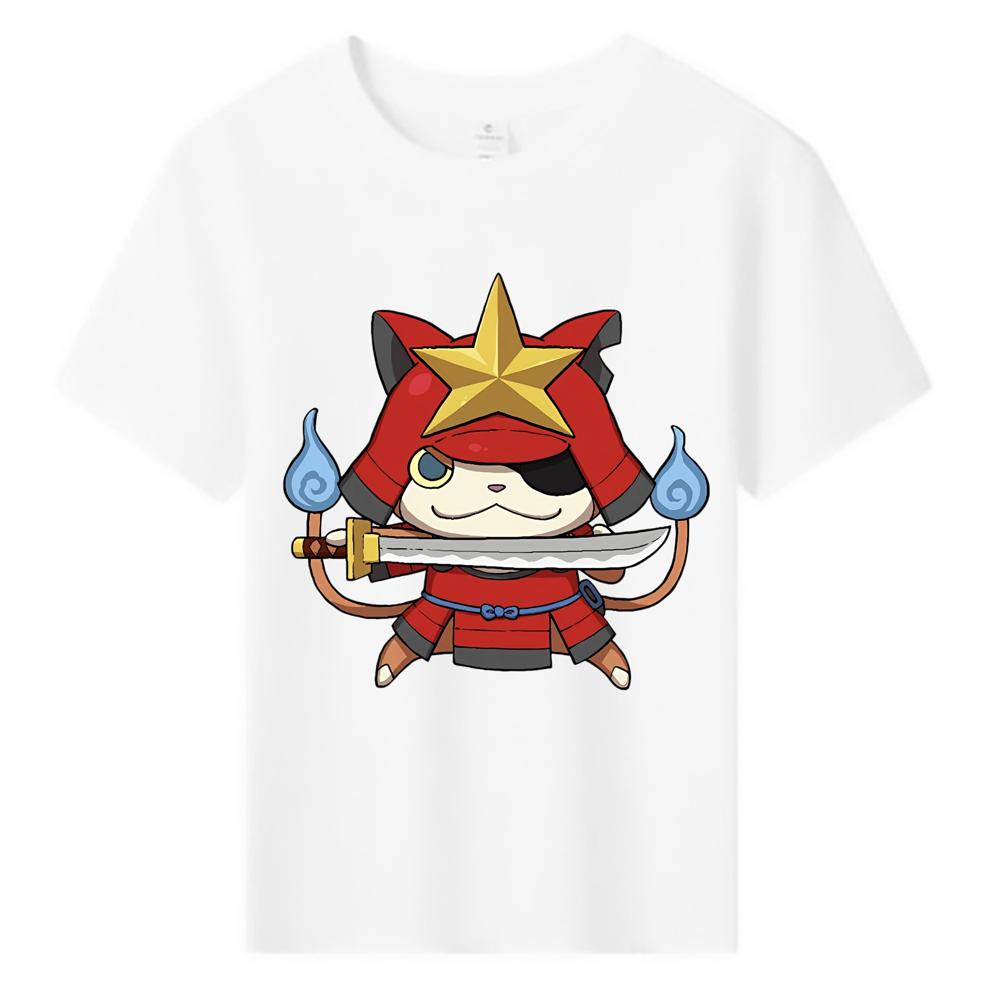 （画像用） 妖怪ウォッチ Yo-kai Watch 綿100％キッズTシャツ（フロントプリント）