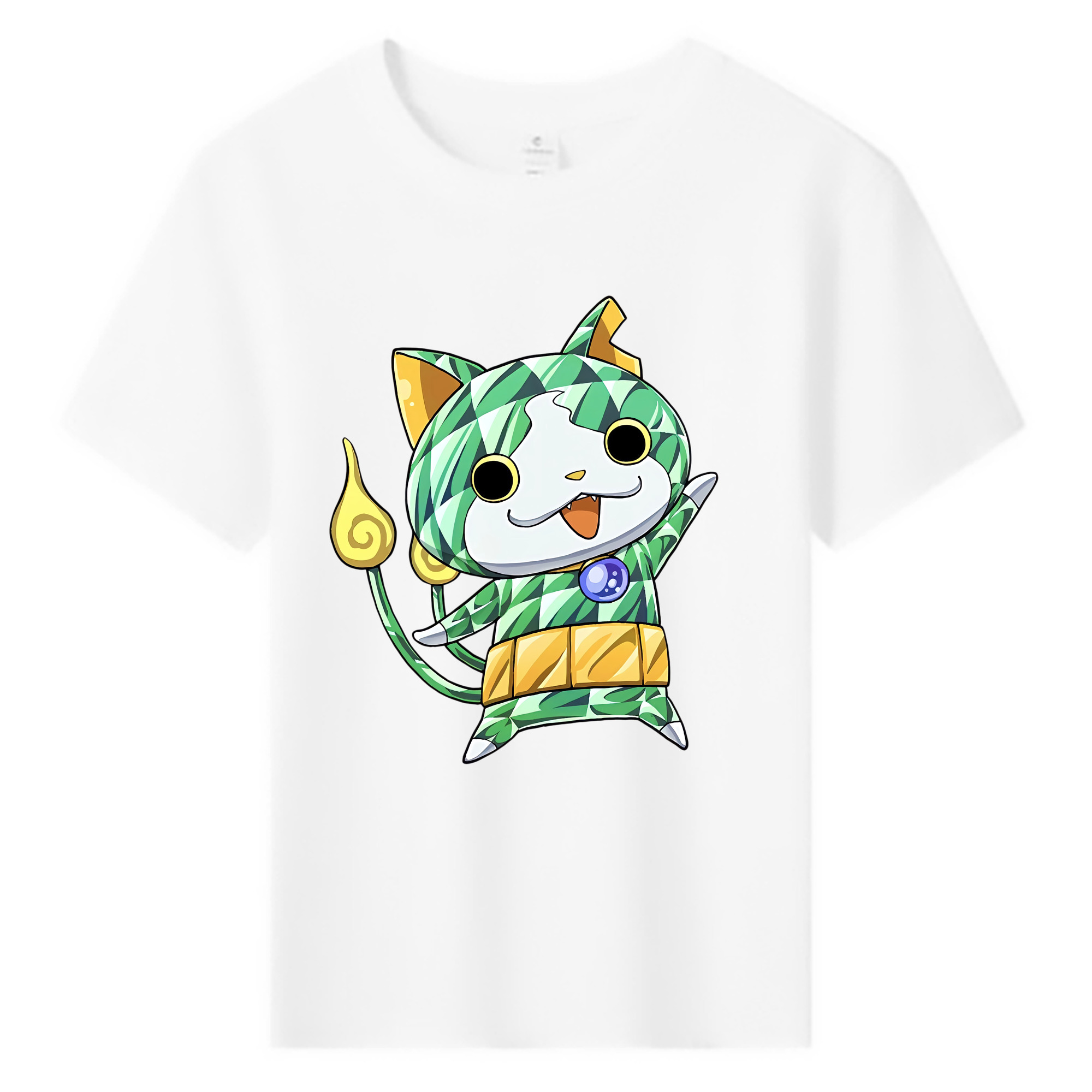 （画像用） 妖怪ウォッチ Yo-kai Watch 綿100％キッズTシャツ（フロントプリント）