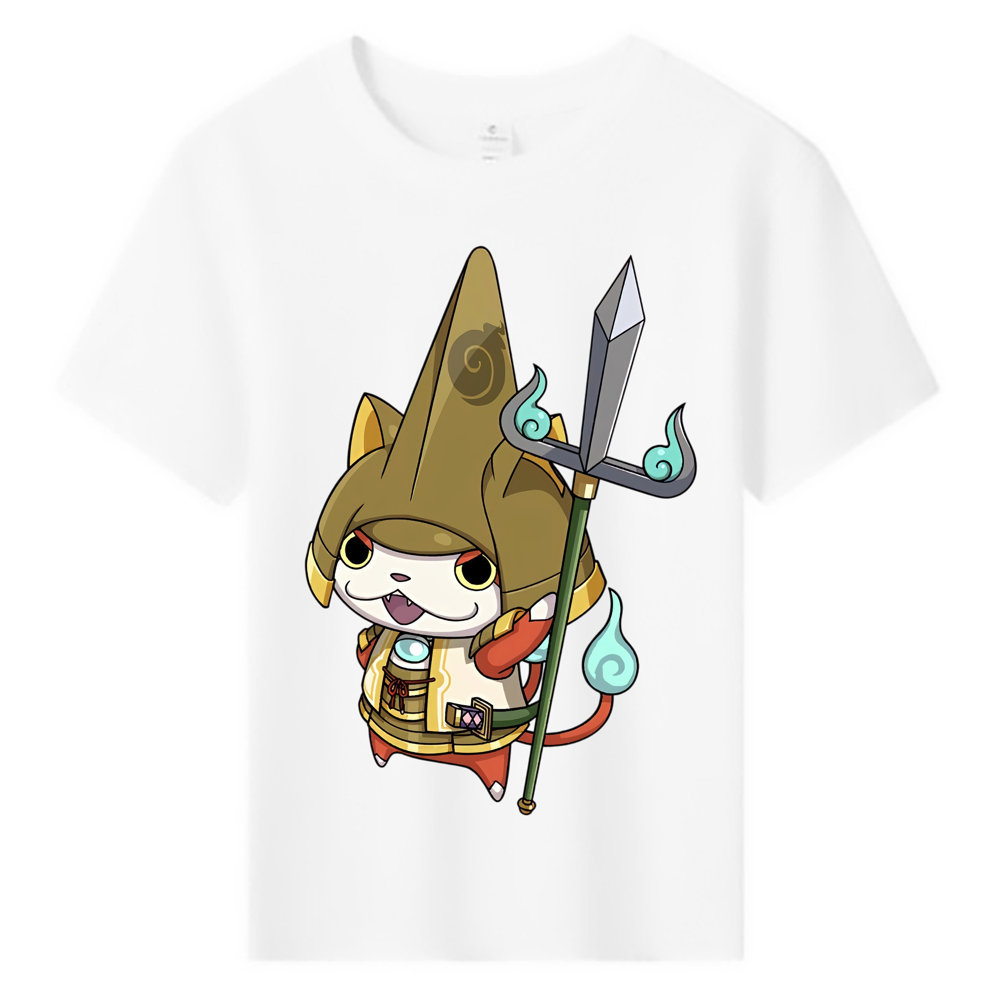 （画像用） 妖怪ウォッチ Yo-kai Watch 綿100％キッズTシャツ（フロントプリント）