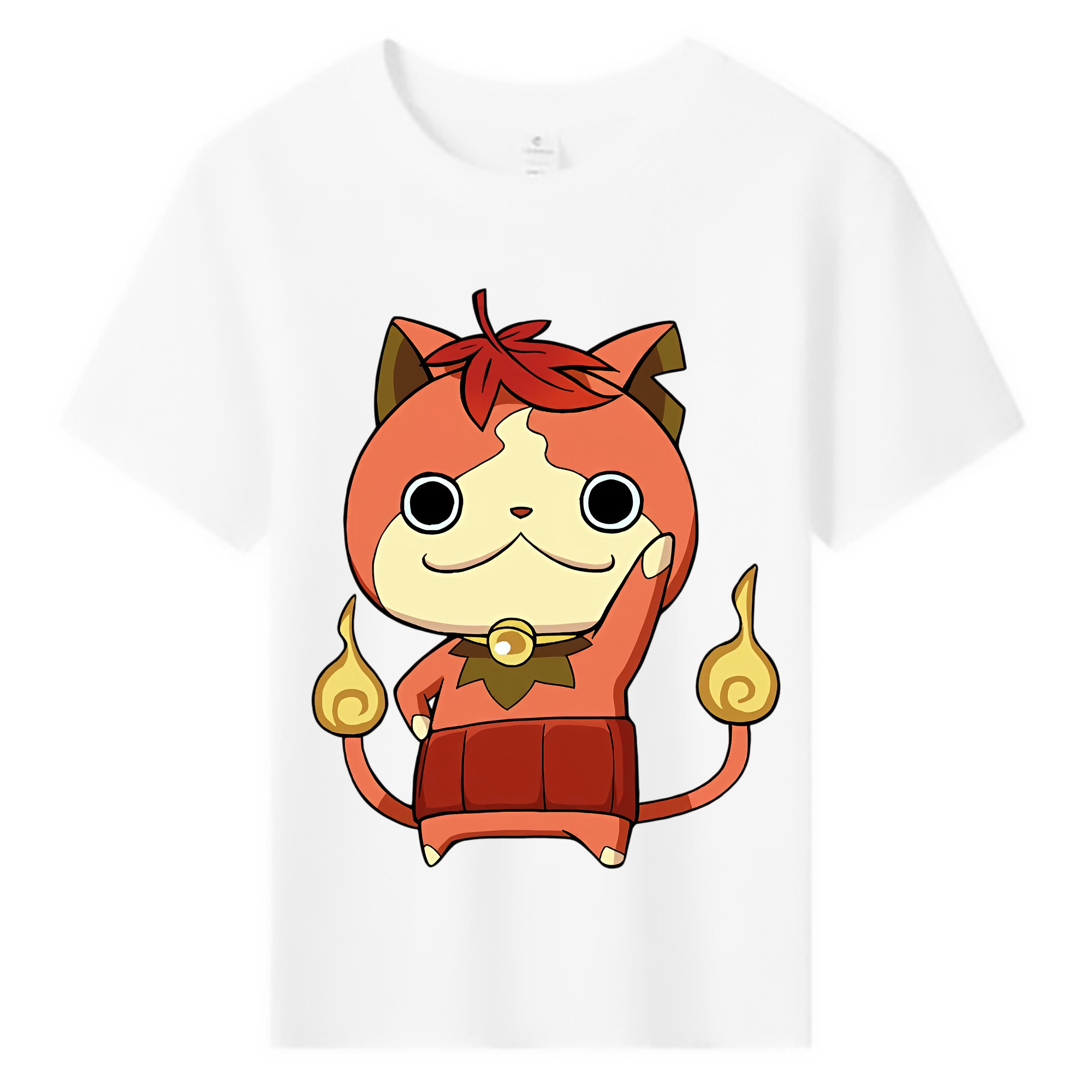 （画像用） 妖怪ウォッチ Yo-kai Watch 綿100％キッズTシャツ（フロントプリント）