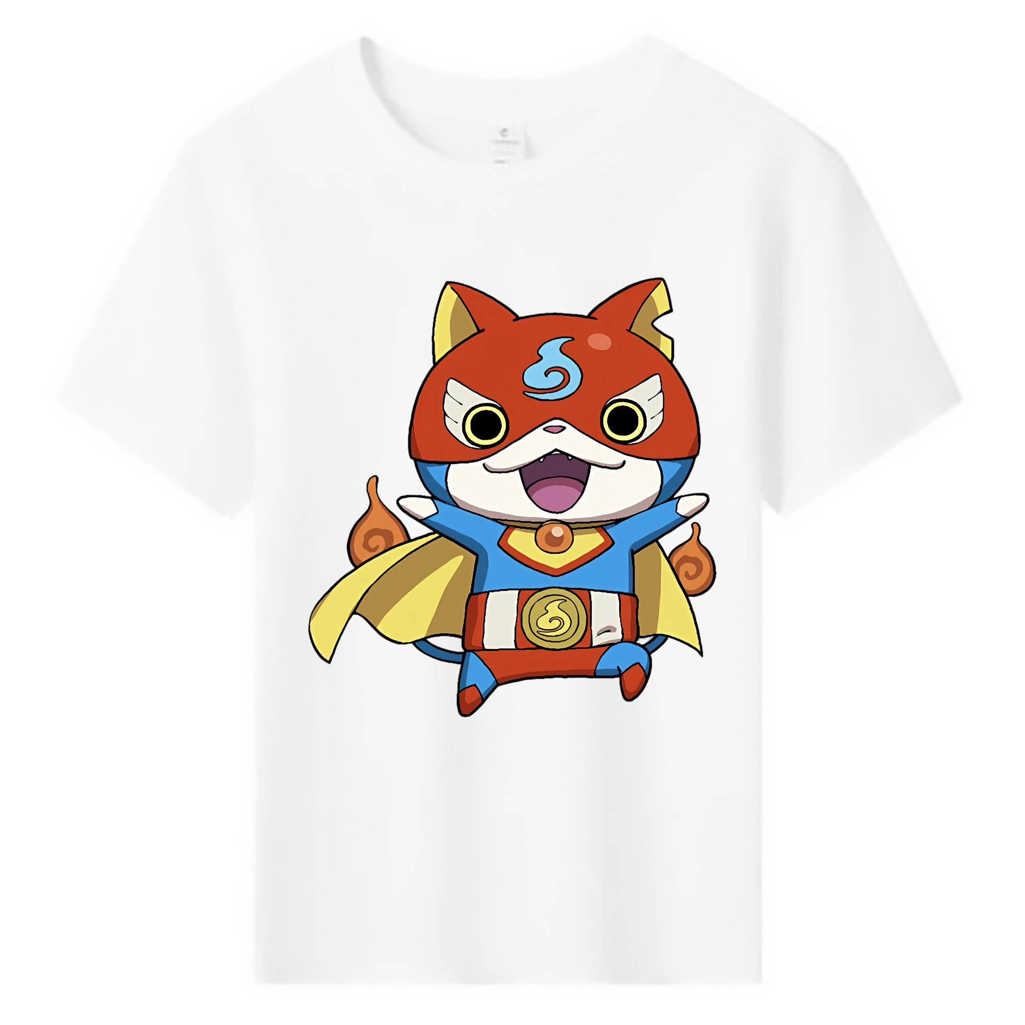 （画像用） 妖怪ウォッチ Yo-kai Watch 綿100％キッズTシャツ（フロントプリント）