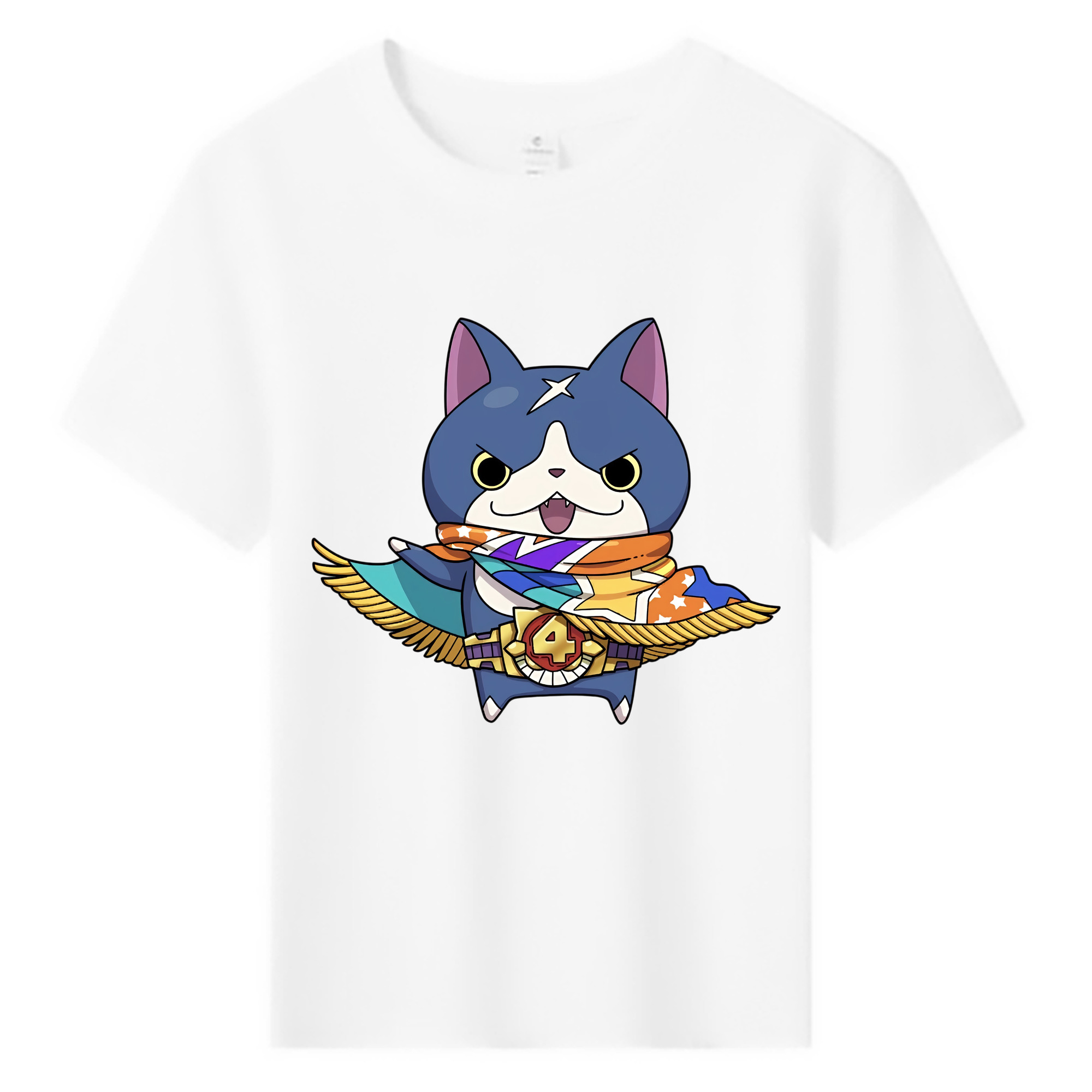 （画像用） 妖怪ウォッチ Yo-kai Watch 綿100％キッズTシャツ（フロントプリント）