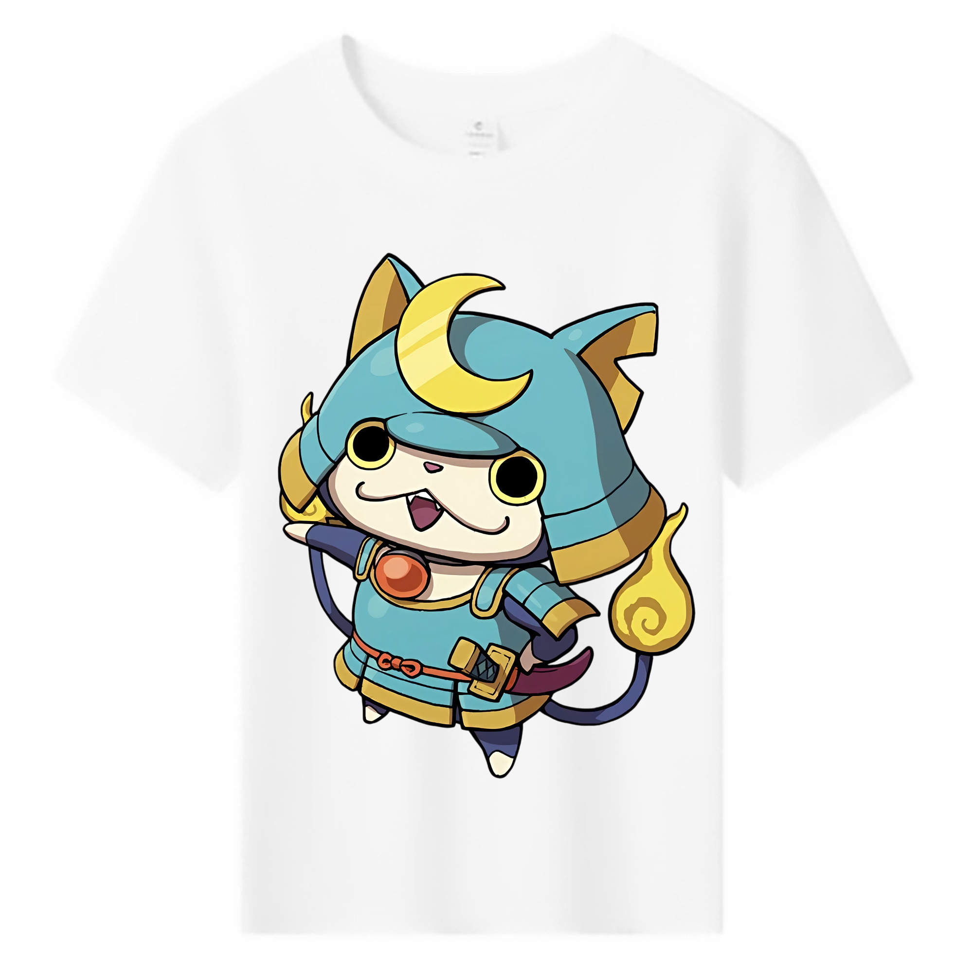 （画像用） 妖怪ウォッチ Yo-kai Watch 綿100％キッズTシャツ（フロントプリント）