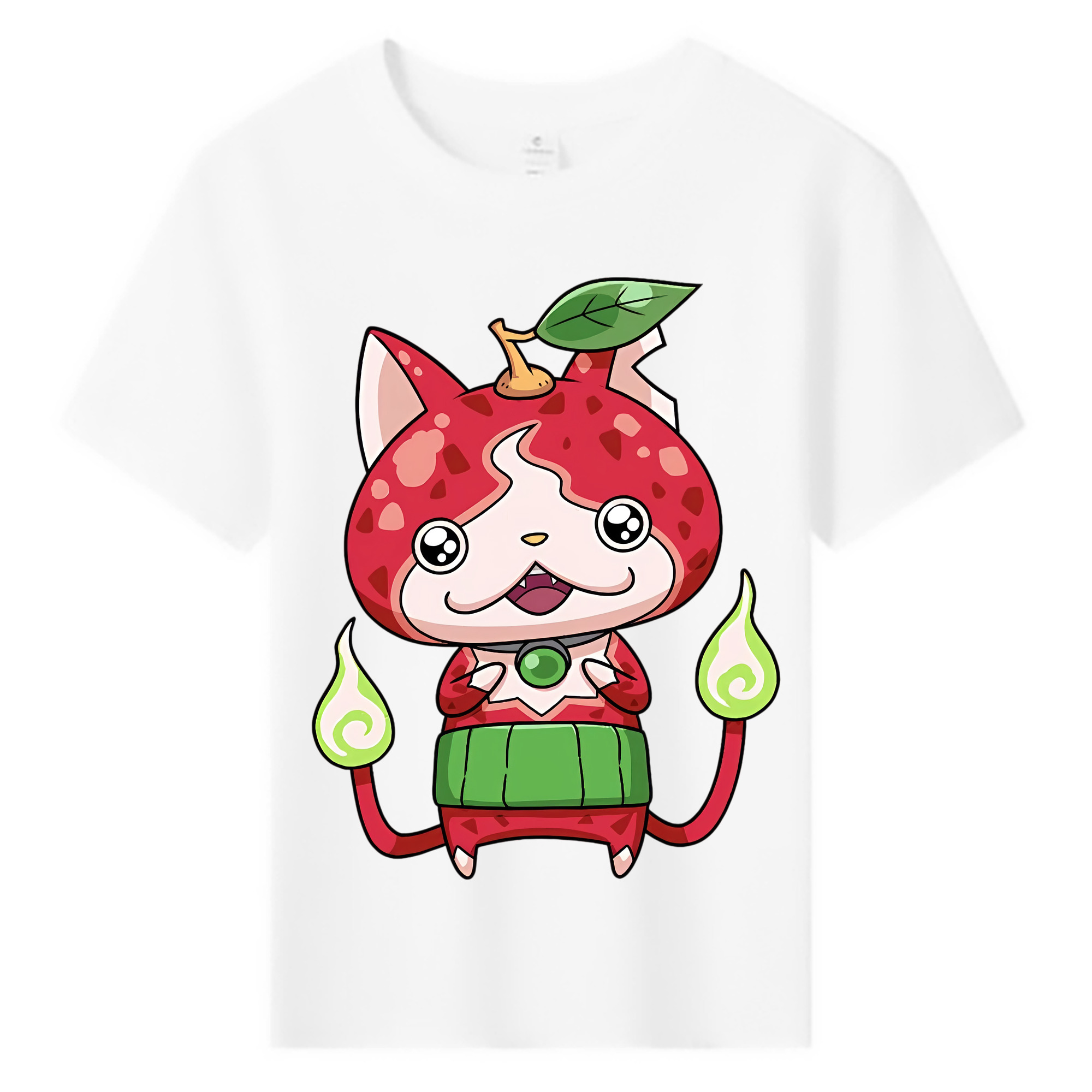 （画像用） 妖怪ウォッチ Yo-kai Watch 綿100％キッズTシャツ（フロントプリント）