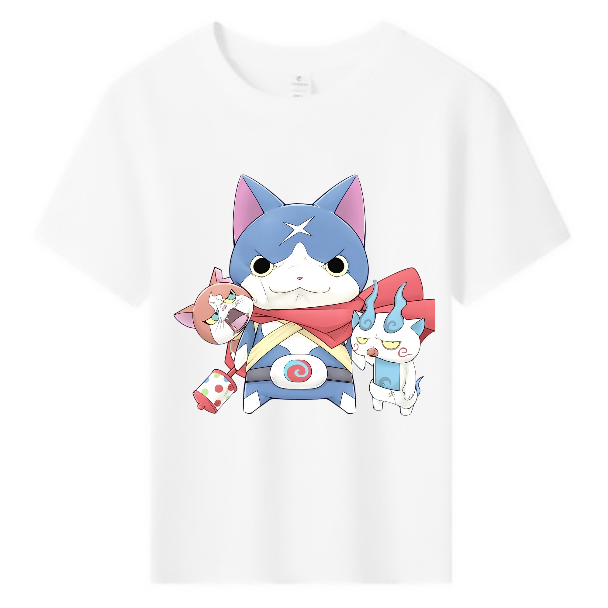 （画像用） 妖怪ウォッチ Yo-kai Watch 綿100％キッズTシャツ（フロントプリント）