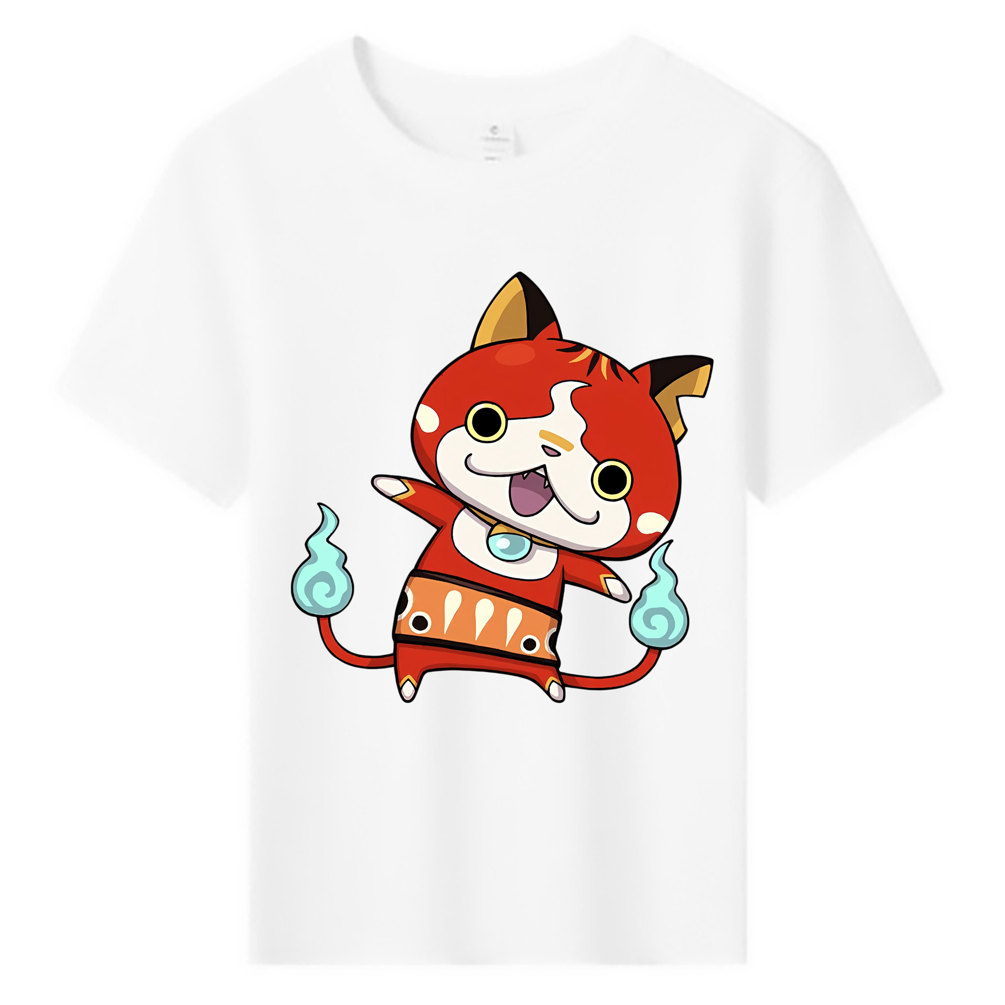 （画像用） 妖怪ウォッチ Yo-kai Watch 綿100％キッズTシャツ（フロントプリント）