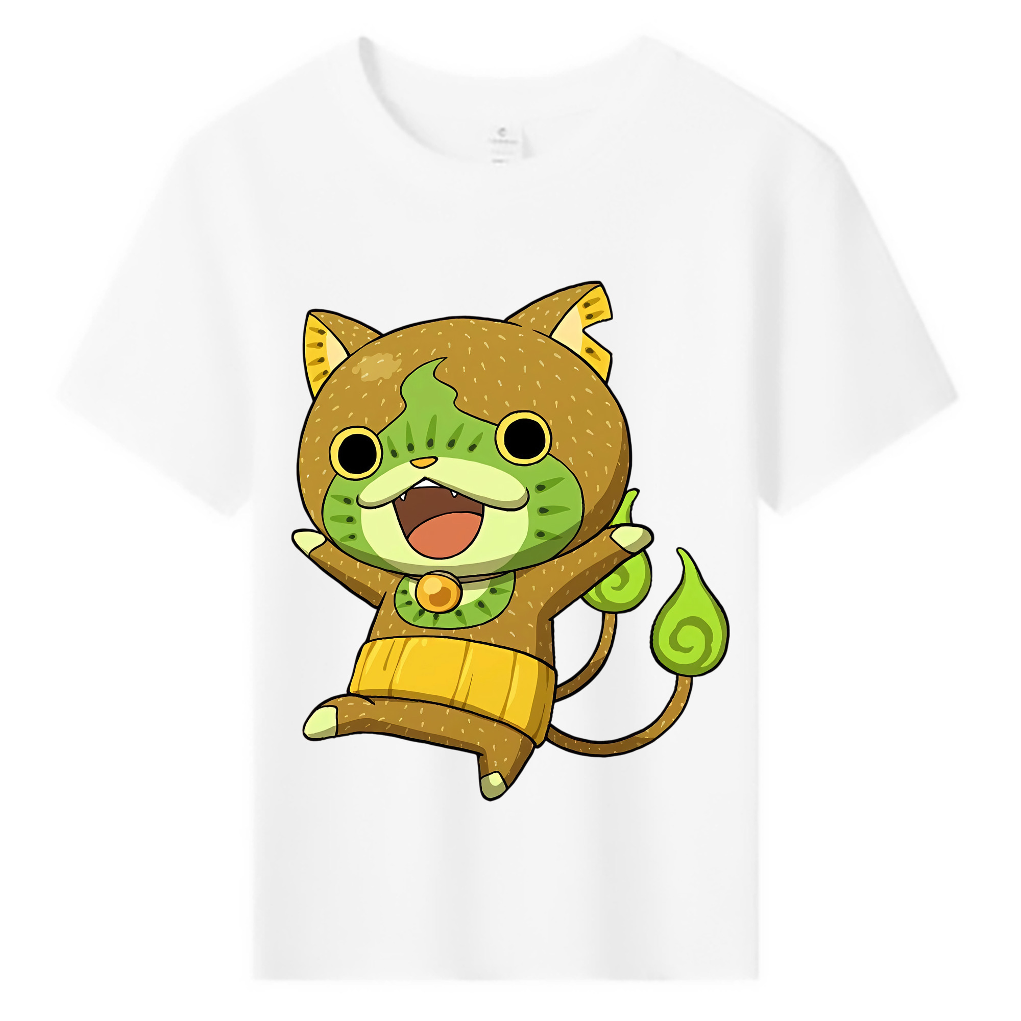 （画像用） 妖怪ウォッチ Yo-kai Watch 綿100％キッズTシャツ（フロントプリント）