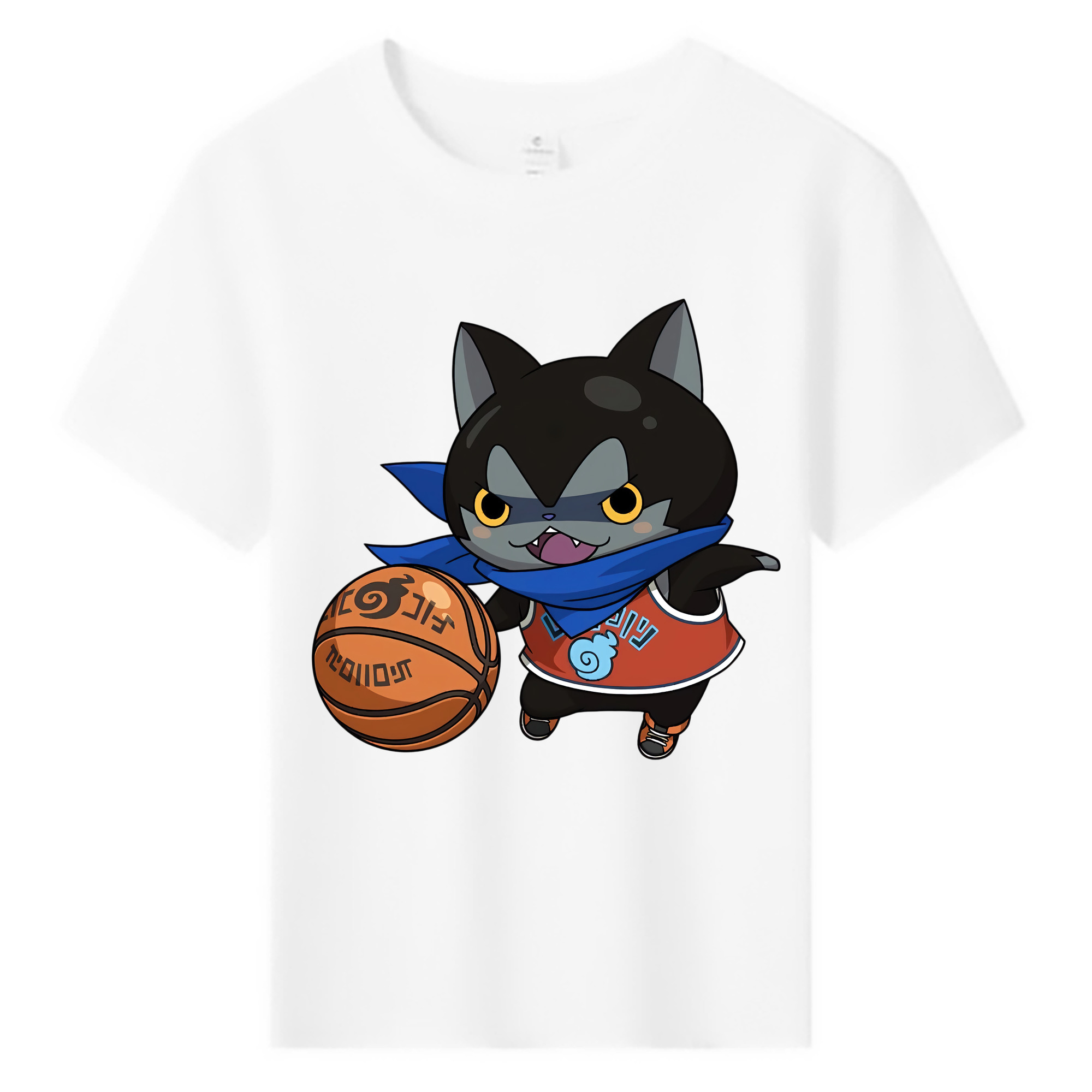 （画像用） 妖怪ウォッチ Yo-kai Watch 綿100％キッズTシャツ（フロントプリント）