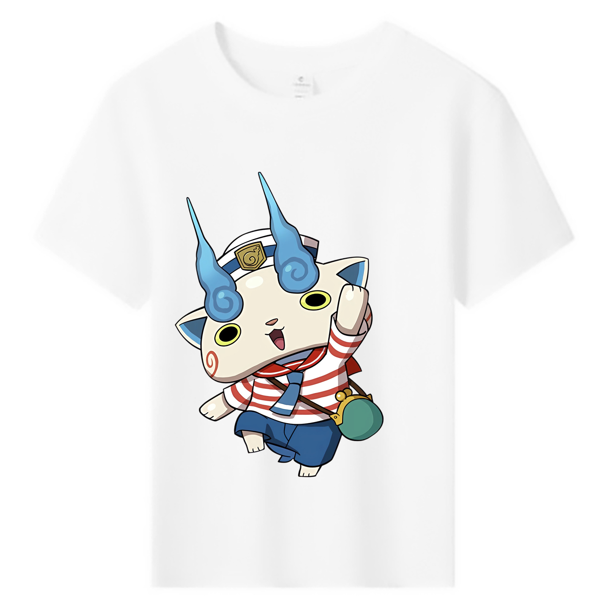 （画像用） 妖怪ウォッチ Yo-kai Watch 綿100％キッズTシャツ（フロントプリント）