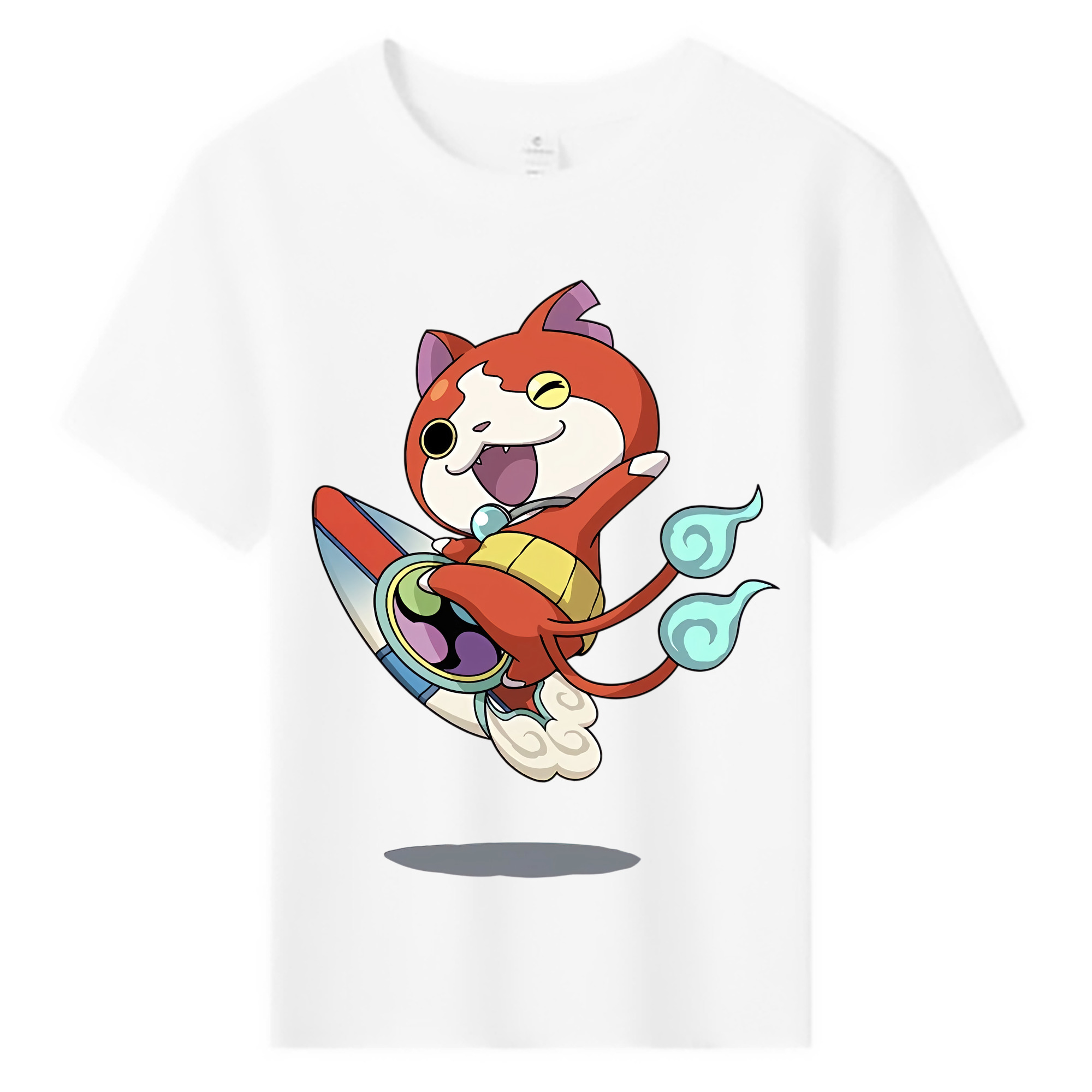 （画像用） 妖怪ウォッチ Yo-kai Watch 綿100％キッズTシャツ（フロントプリント）