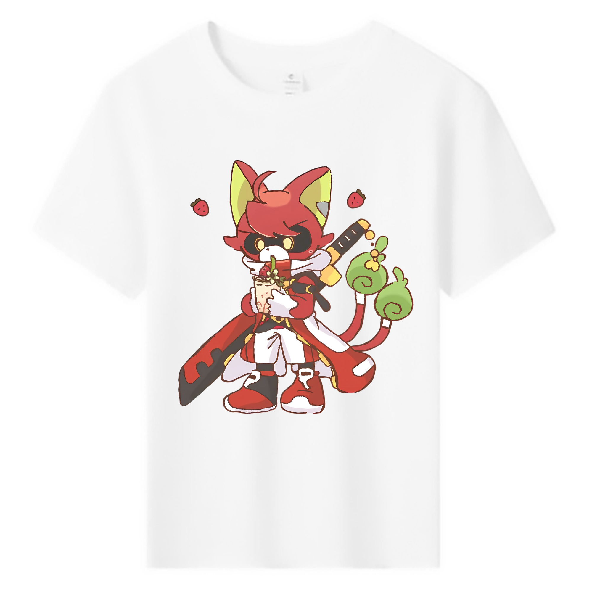 （画像用） 妖怪ウォッチ Yo-kai Watch 綿100％キッズTシャツ（フロントプリント）