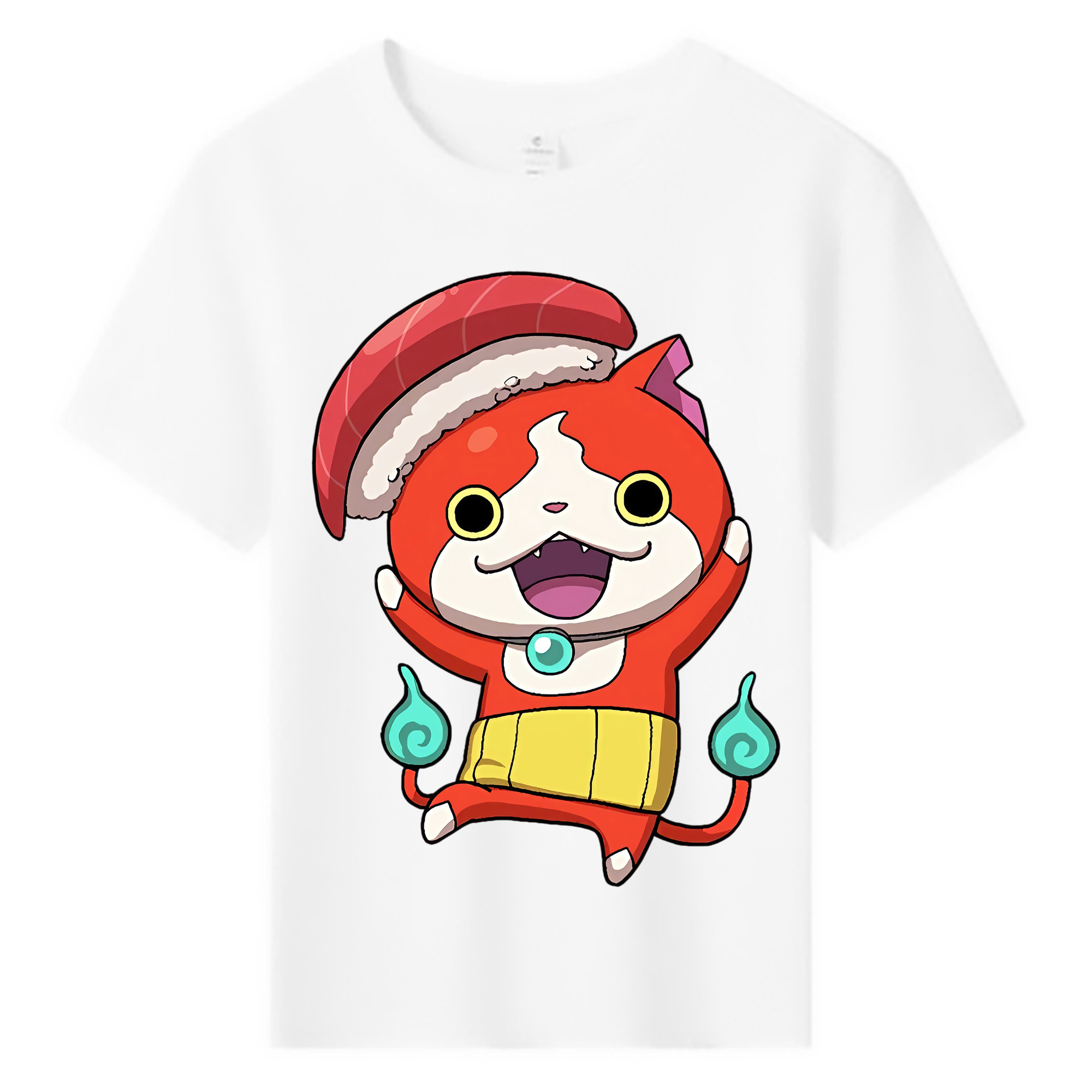 （画像用） 妖怪ウォッチ Yo-kai Watch 綿100％キッズTシャツ（フロントプリント）