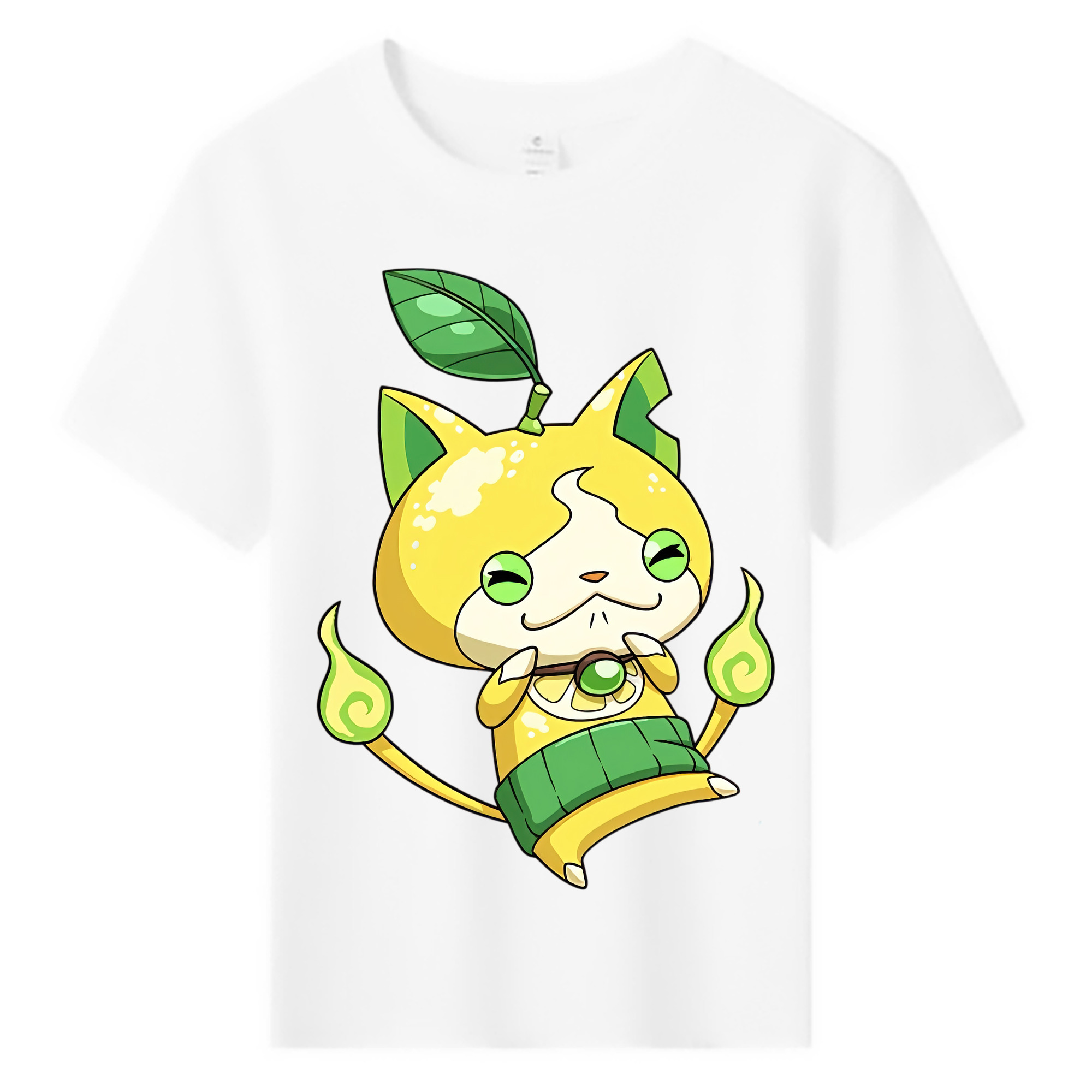 （画像用） 妖怪ウォッチ Yo-kai Watch 綿100％キッズTシャツ（フロントプリント）