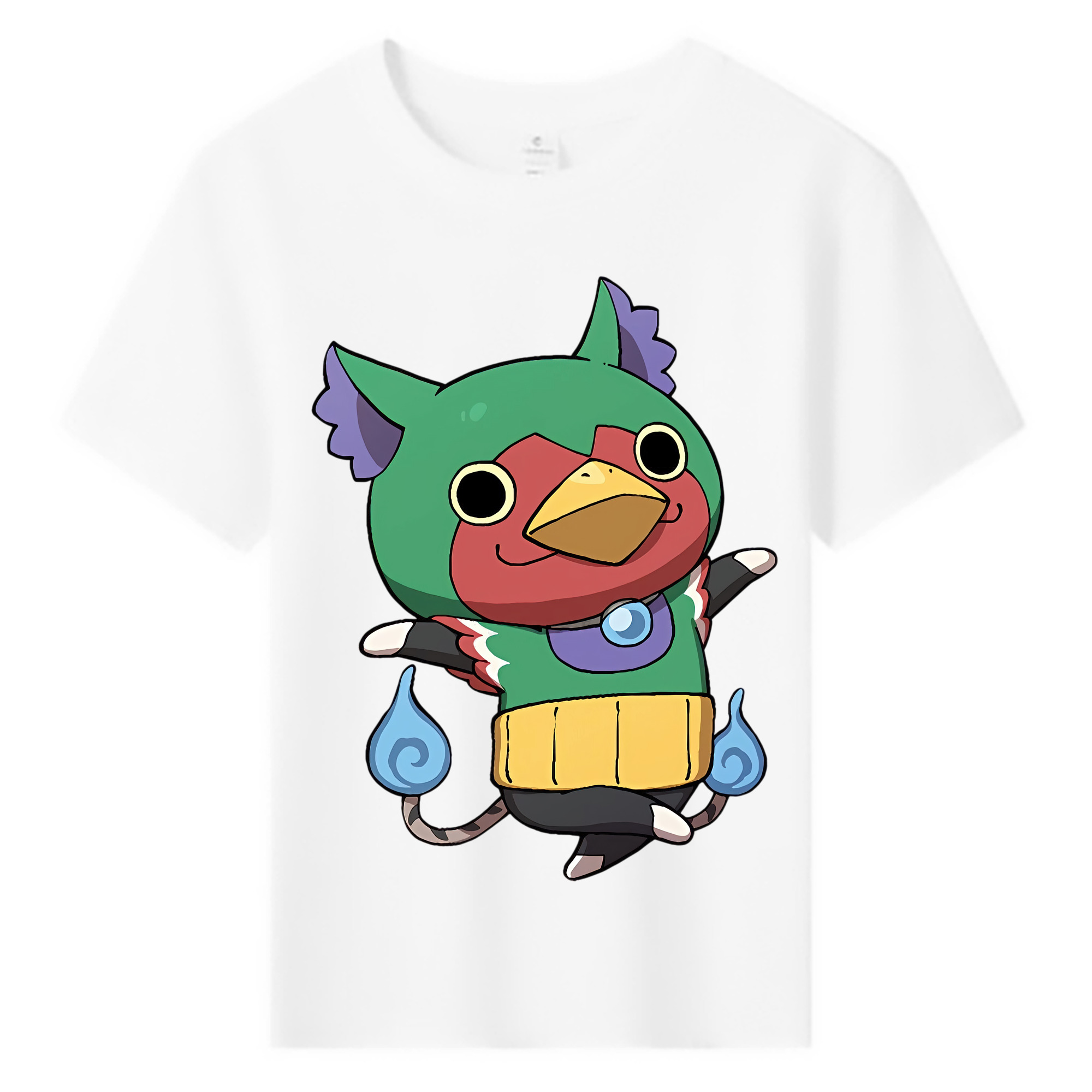 （画像用） 妖怪ウォッチ Yo-kai Watch 綿100％キッズTシャツ（フロントプリント）