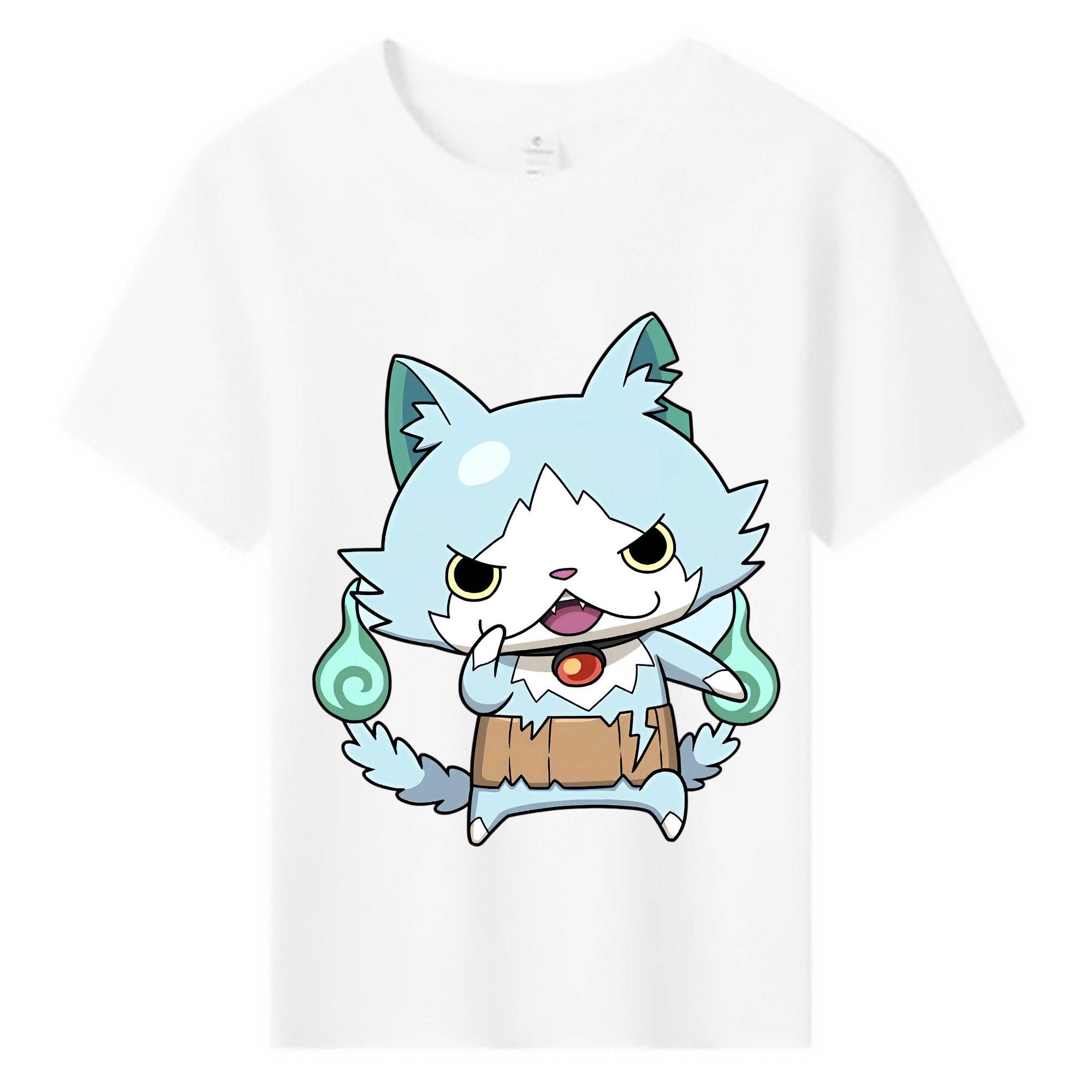 （画像用） 妖怪ウォッチ Yo-kai Watch 綿100％キッズTシャツ（フロントプリント）