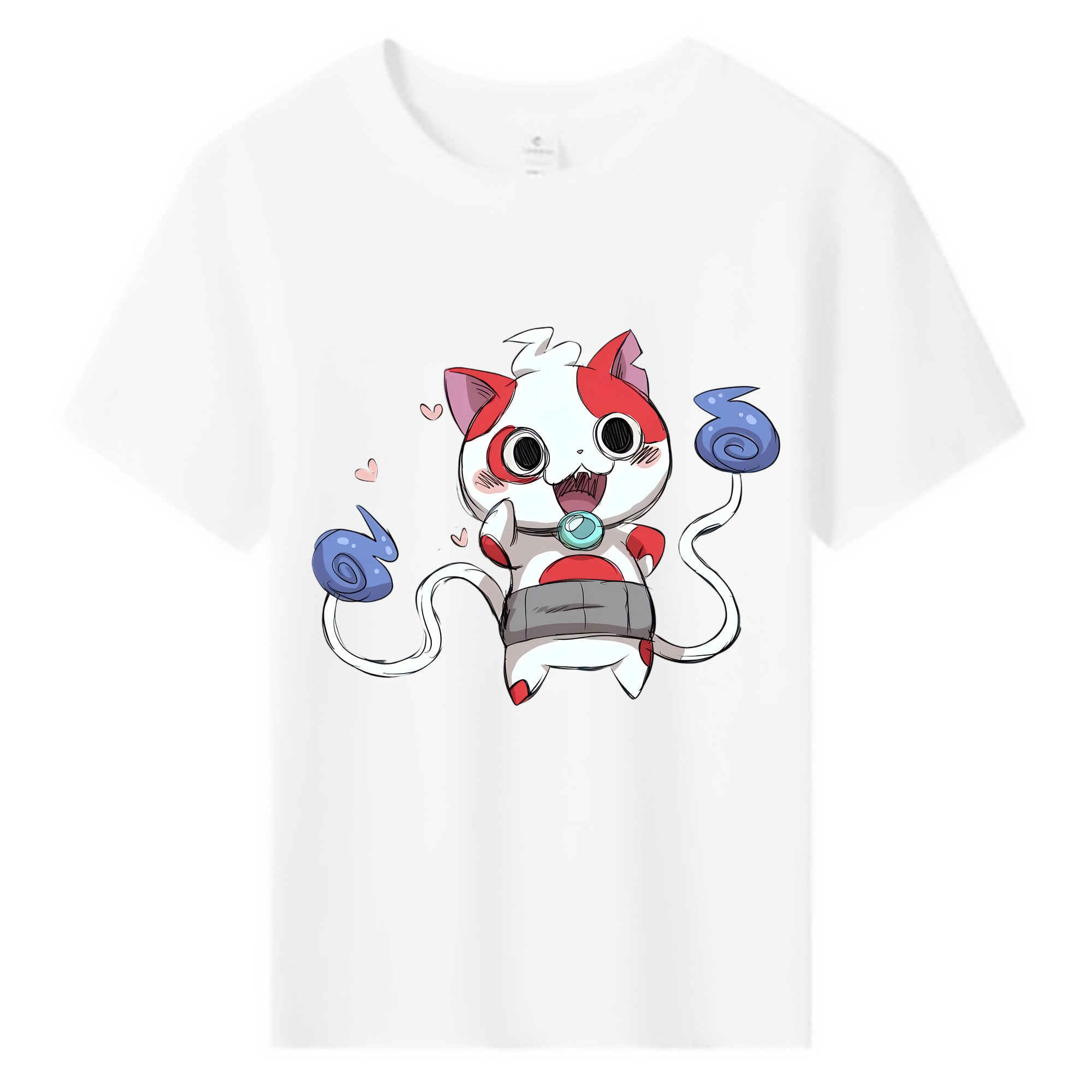 （画像用） 妖怪ウォッチ Yo-kai Watch 綿100％キッズTシャツ（フロントプリント）